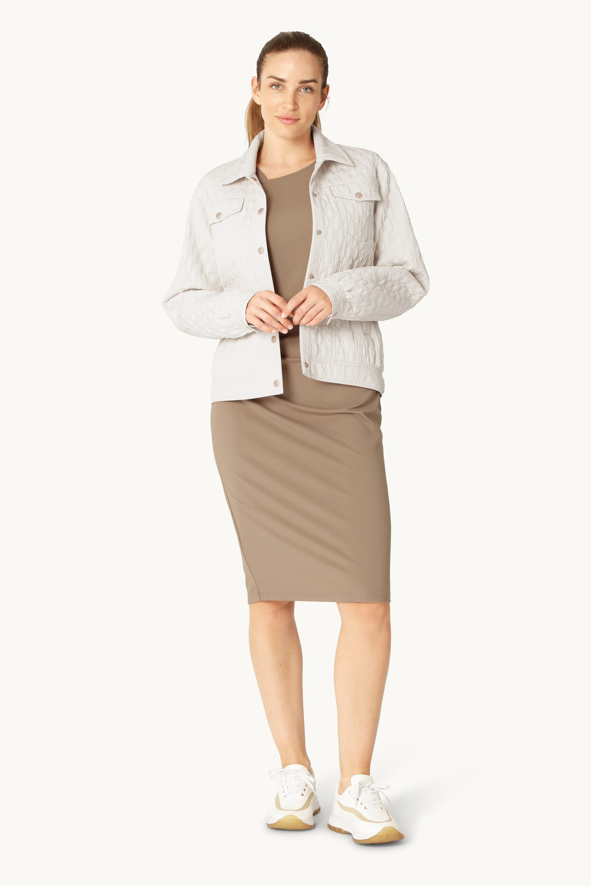 Veste Matelassée - Milk Creme
