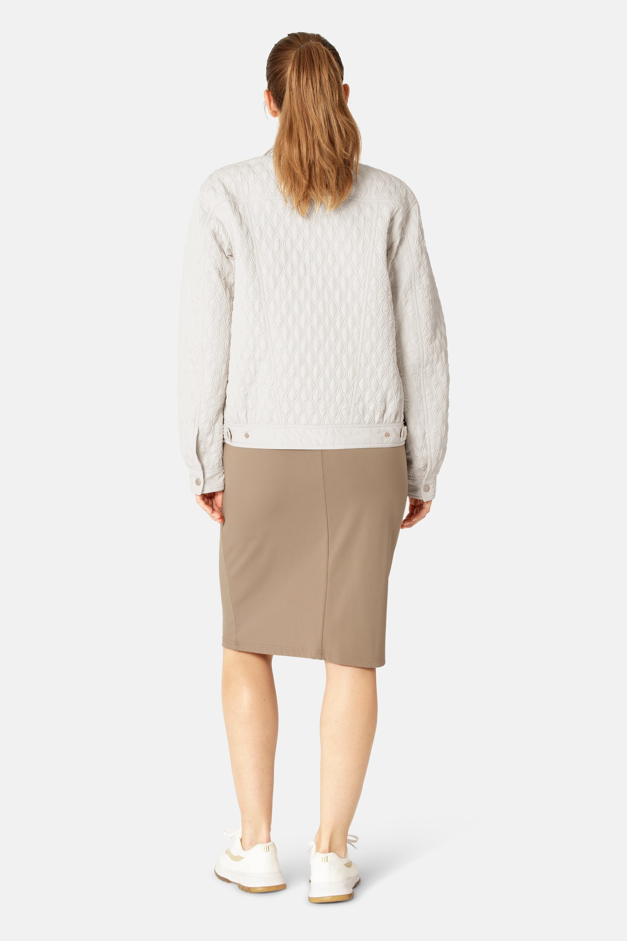 Quilt Jacket - Milk Creme