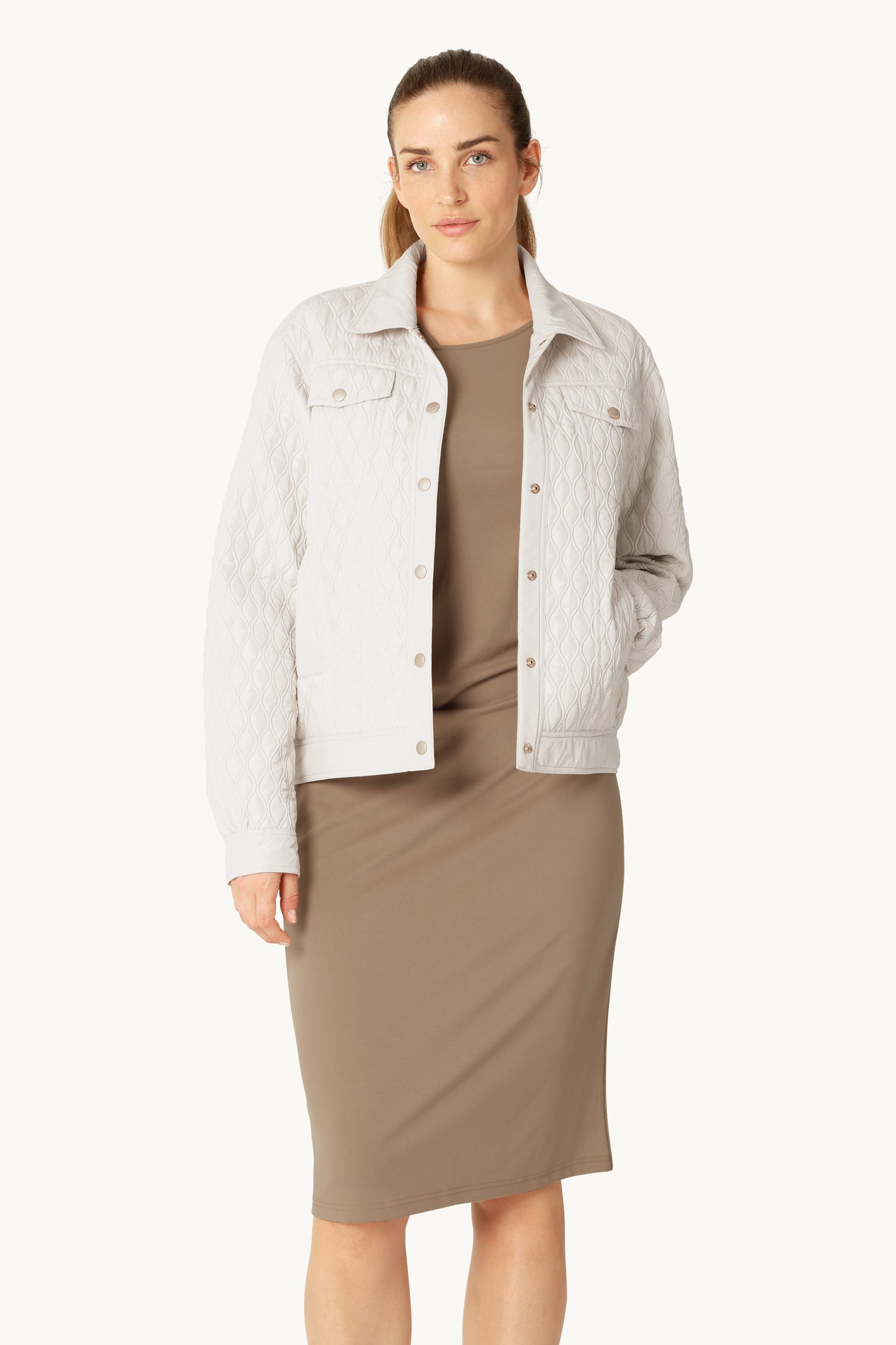 Veste Matelassée - Milk Creme