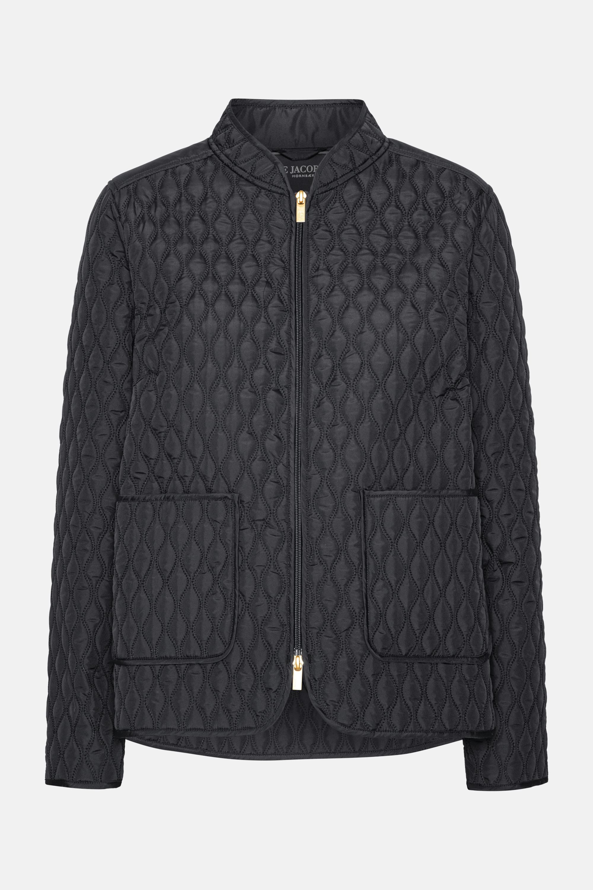 Short Quilt Jacket - Dark Indigo