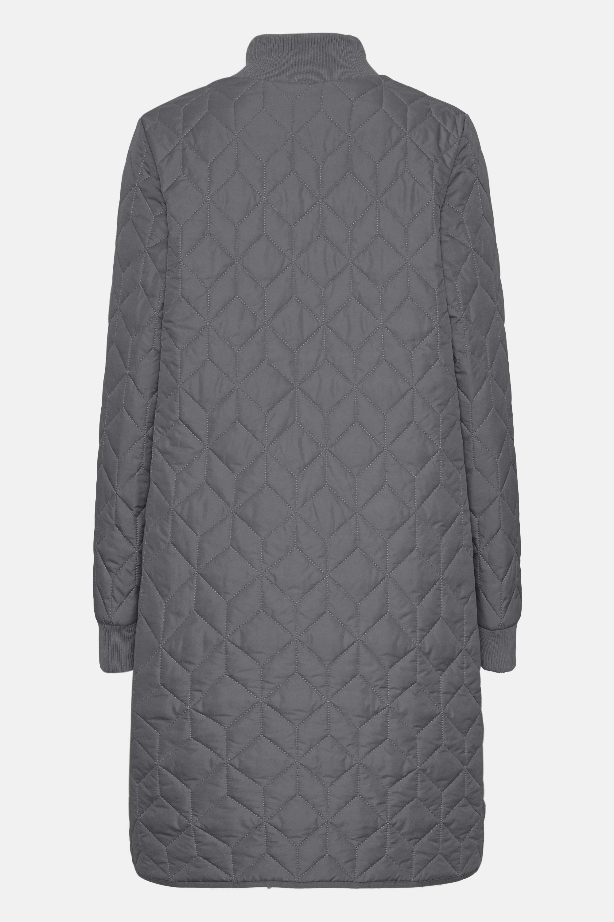 Veste Longue Matelassée - Dark Shadow