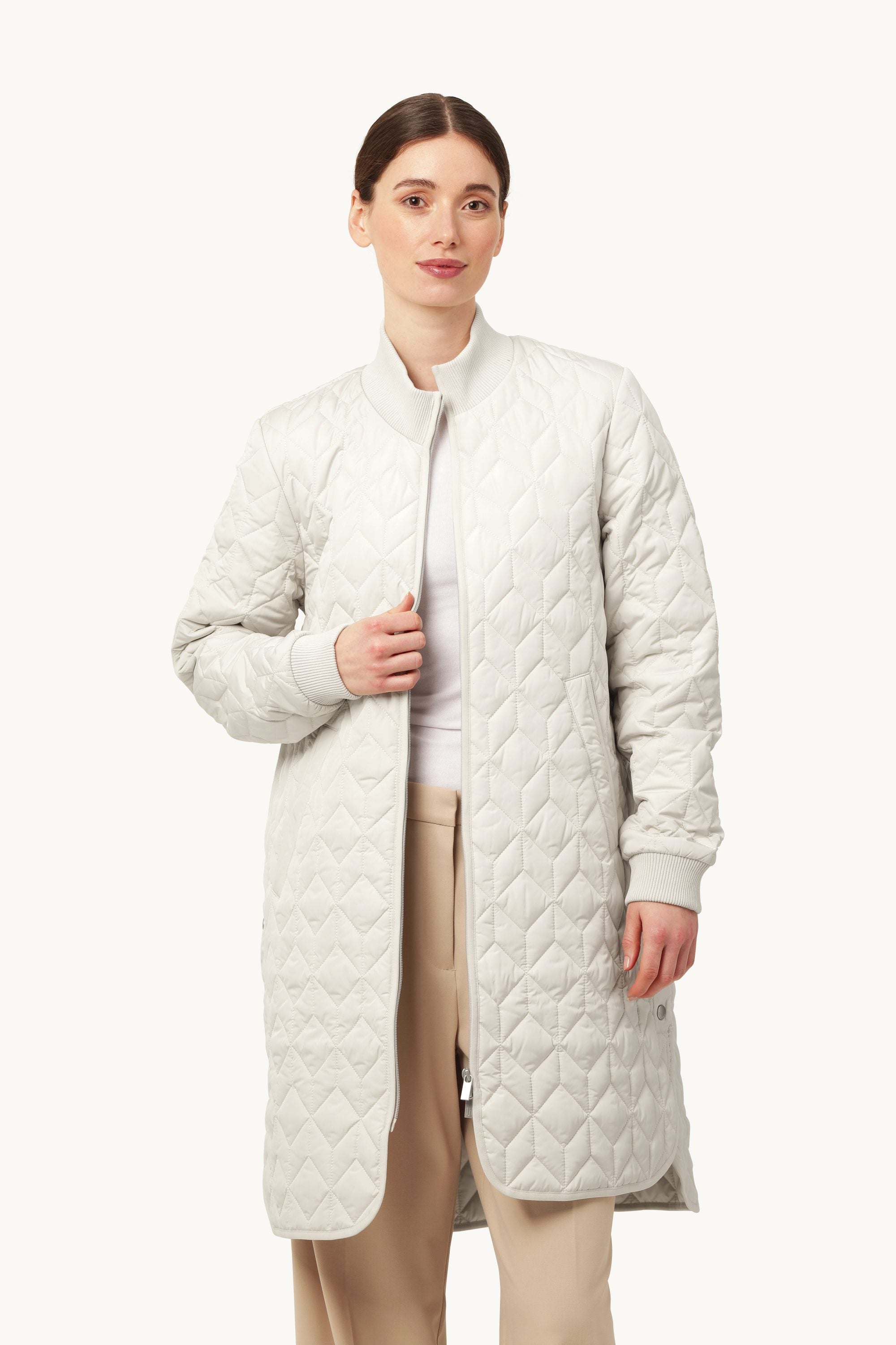 Long Padded Quilt Jacket - Kit