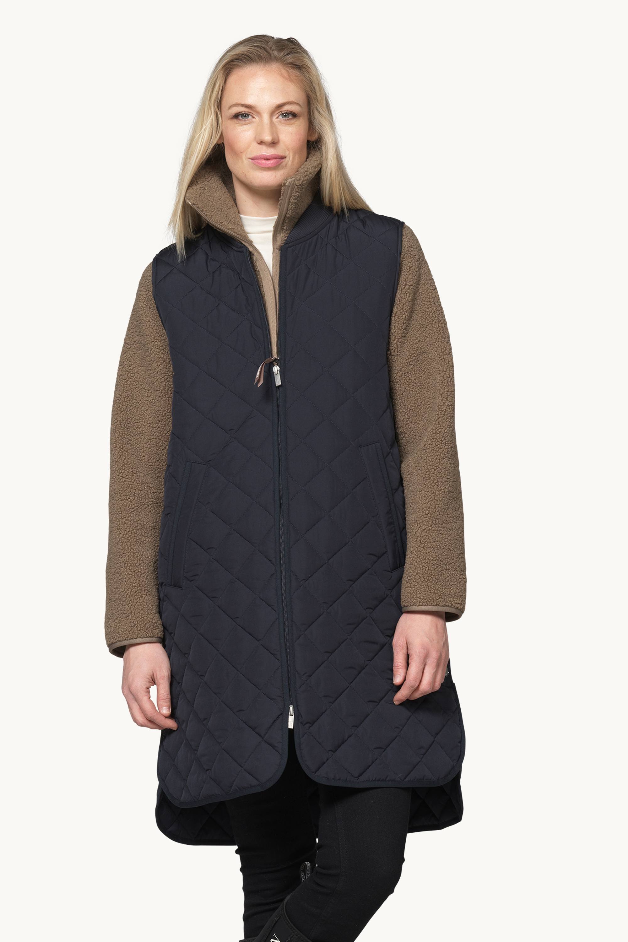 Quilt Vest - Dark Indigo