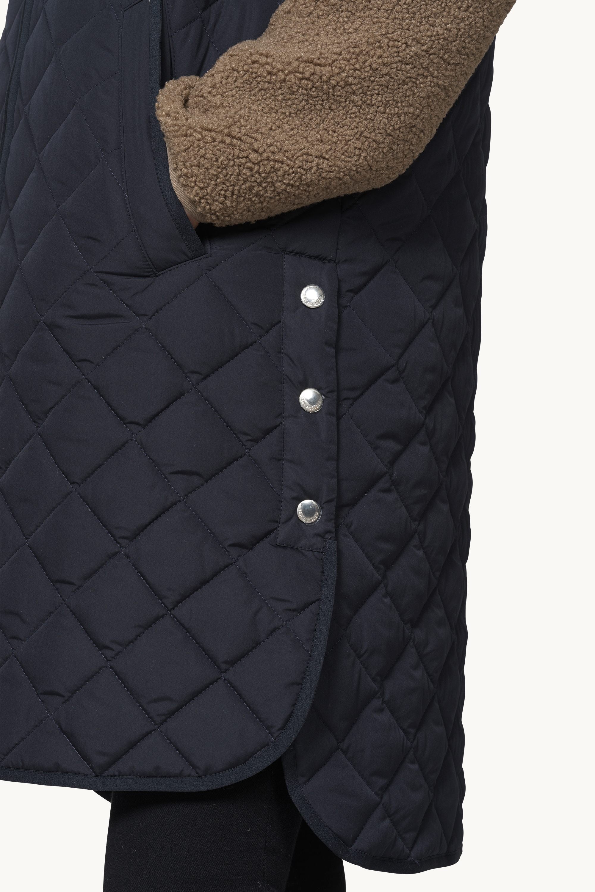 Quilt Vest - Dark Indigo