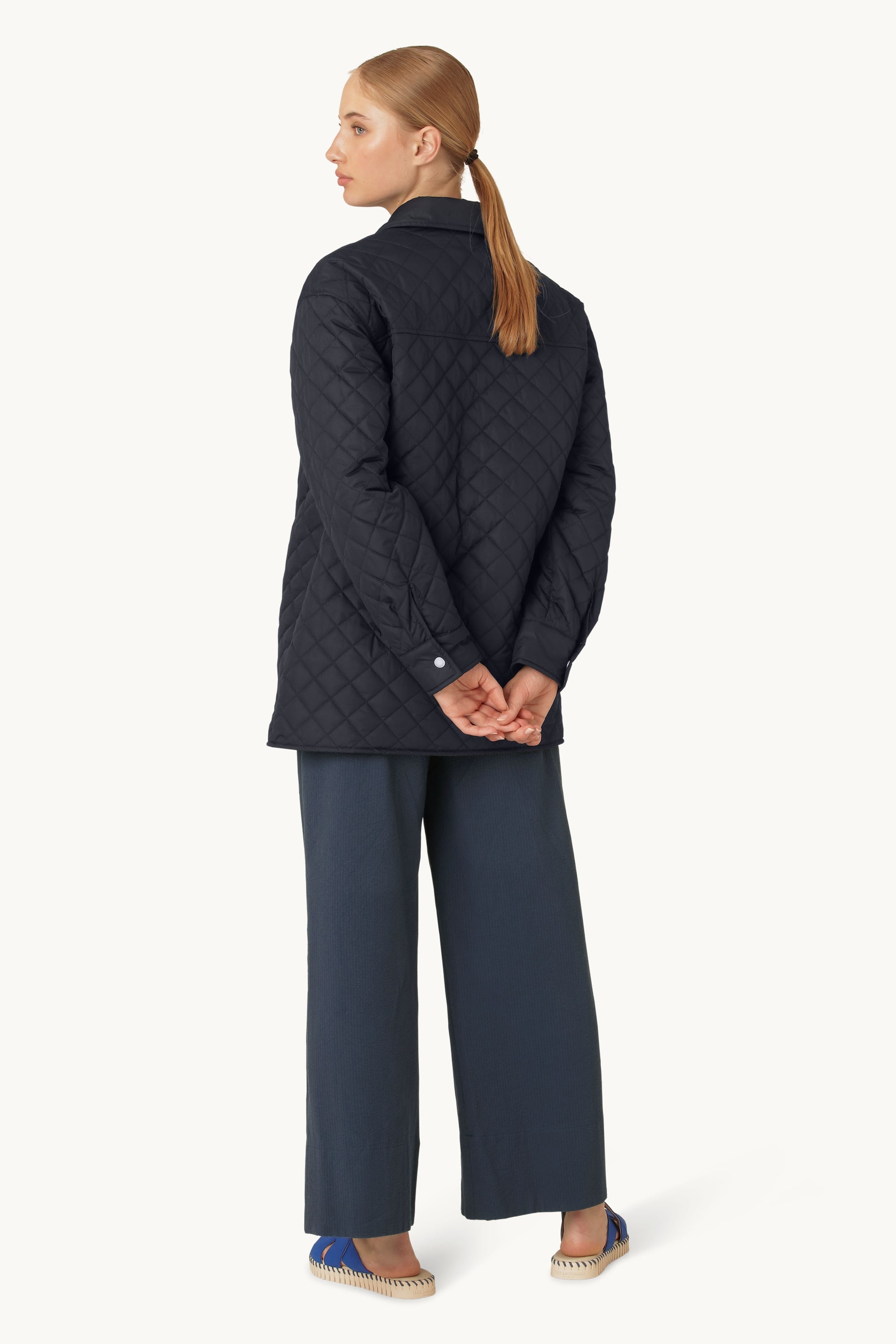 Quilt Jacket - Dark Indigo