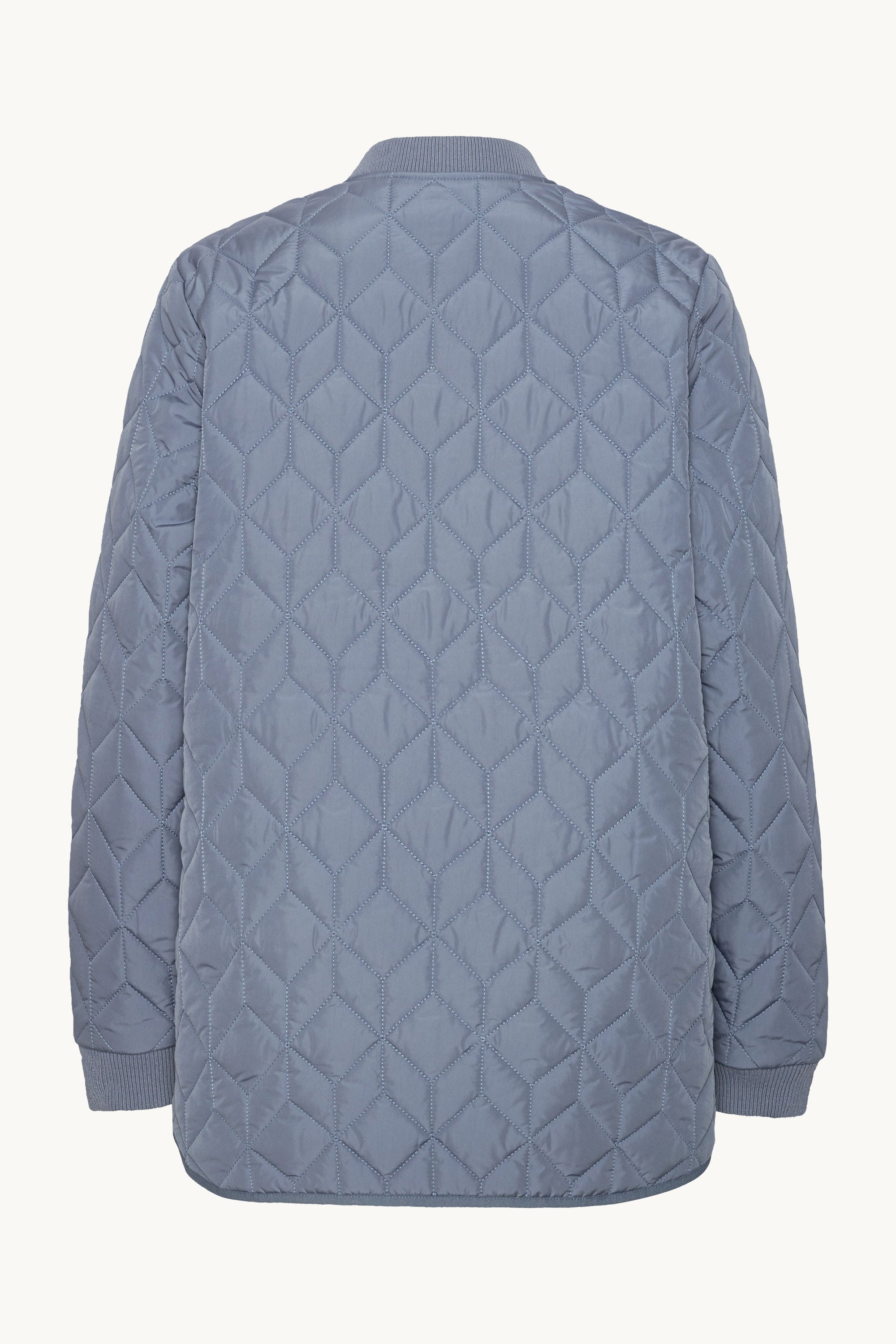 Quilt Jacket - Grey Blue