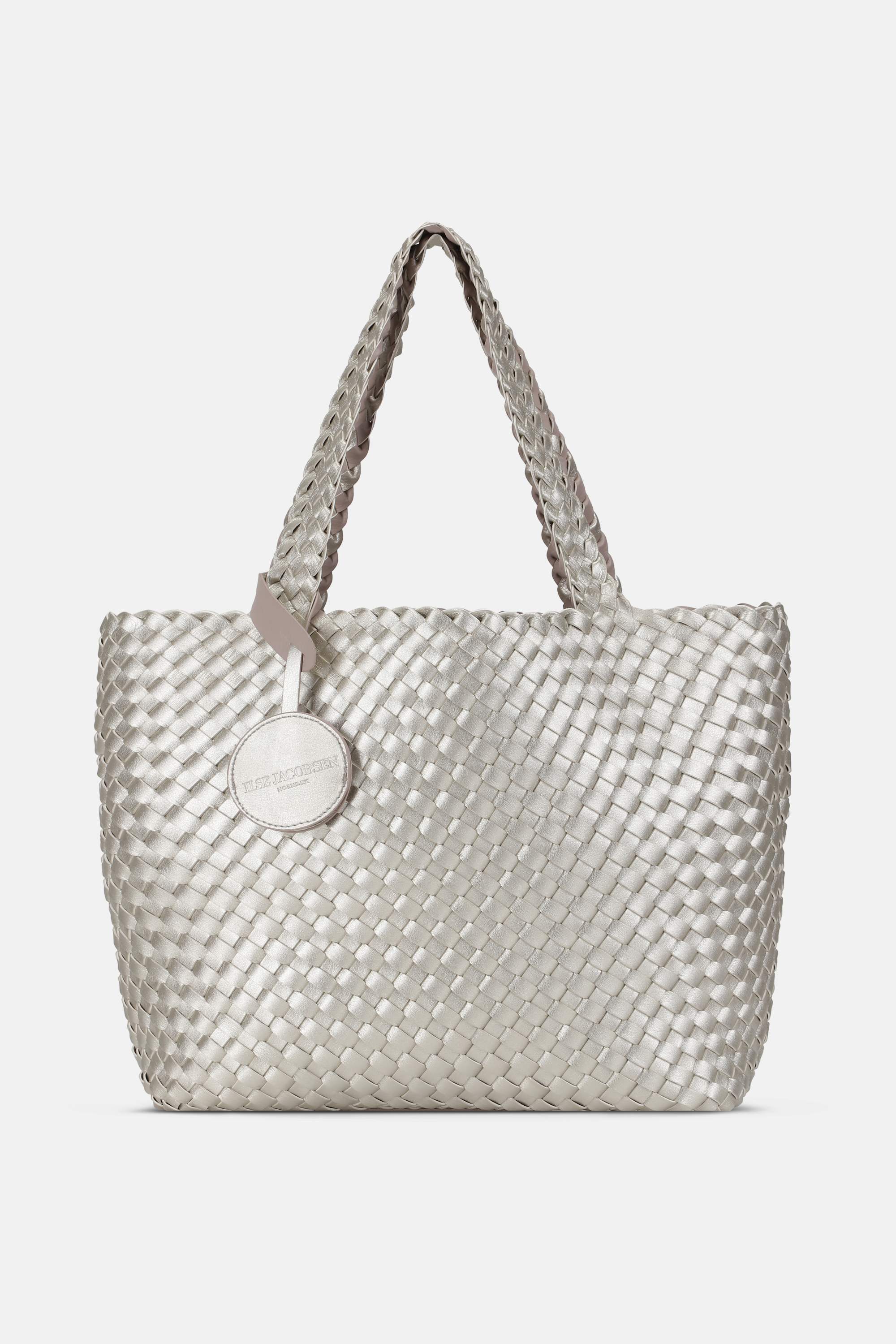 Tote Bag Braided - Atmosphere Platin