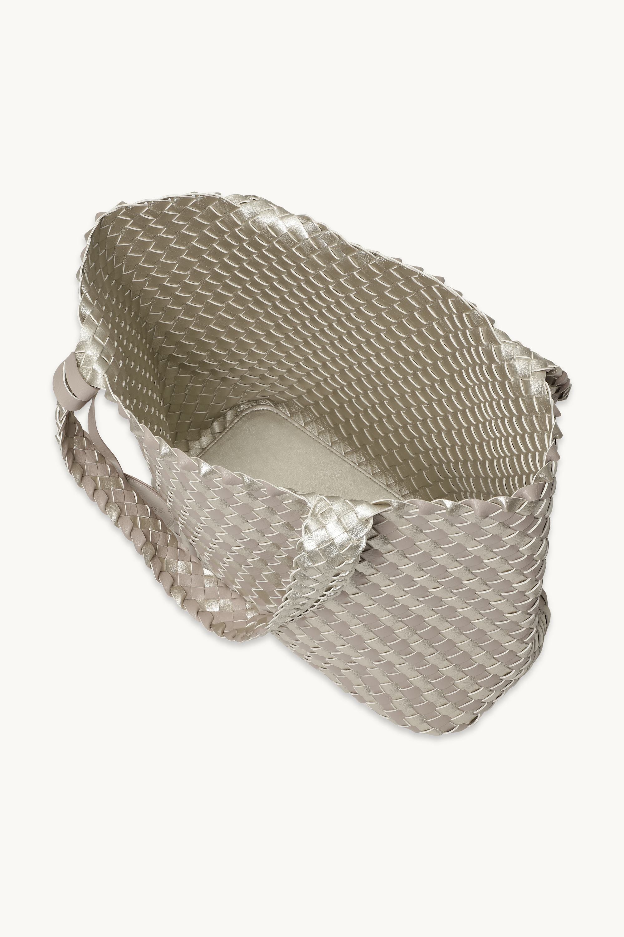 Tote Bag Tressé - Atmosphere Platin