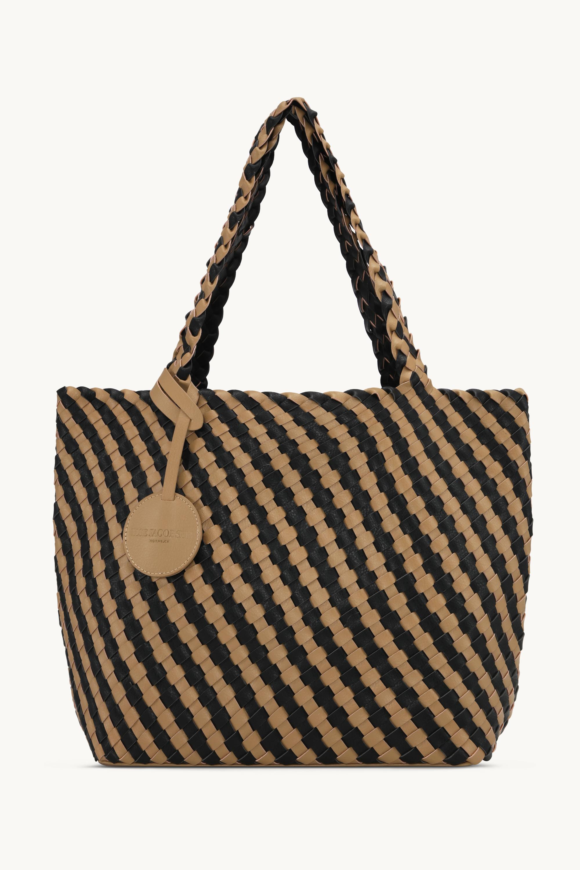 Tote Bag Tressé - Incense Black