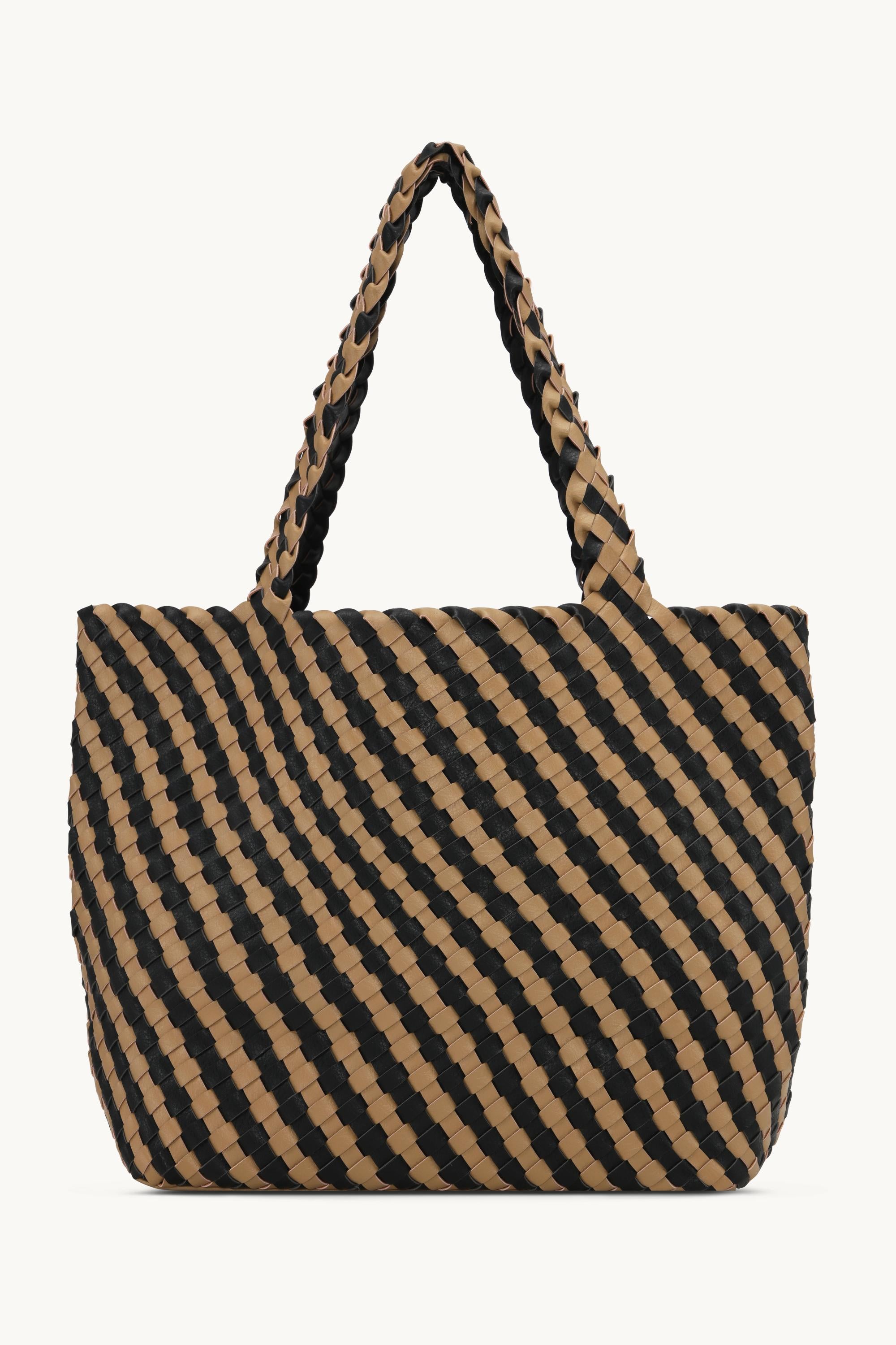 Tote Bag Tressé - Incense Black