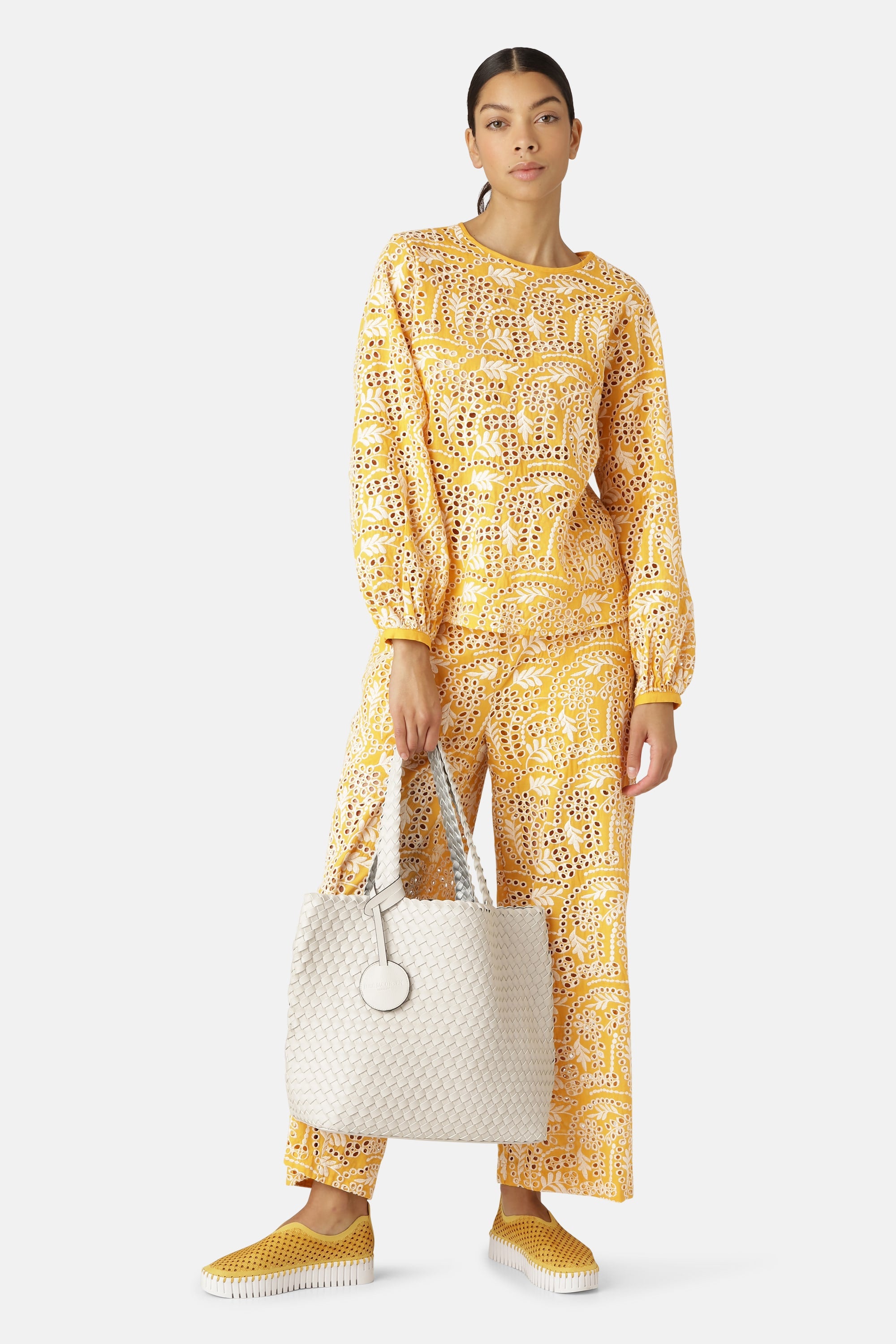 Tote Bag Tressé - Moonstruck Silver