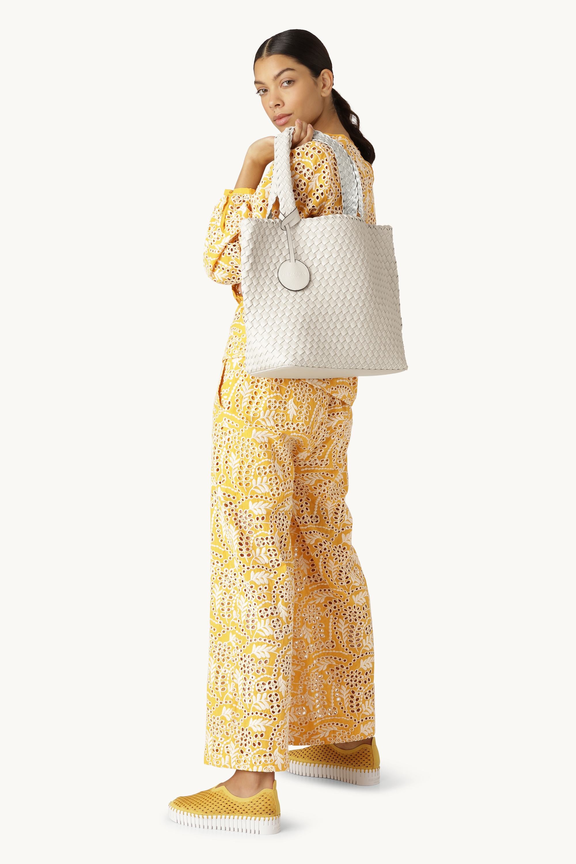 Tote Bag Braided - Moonstruck Silver