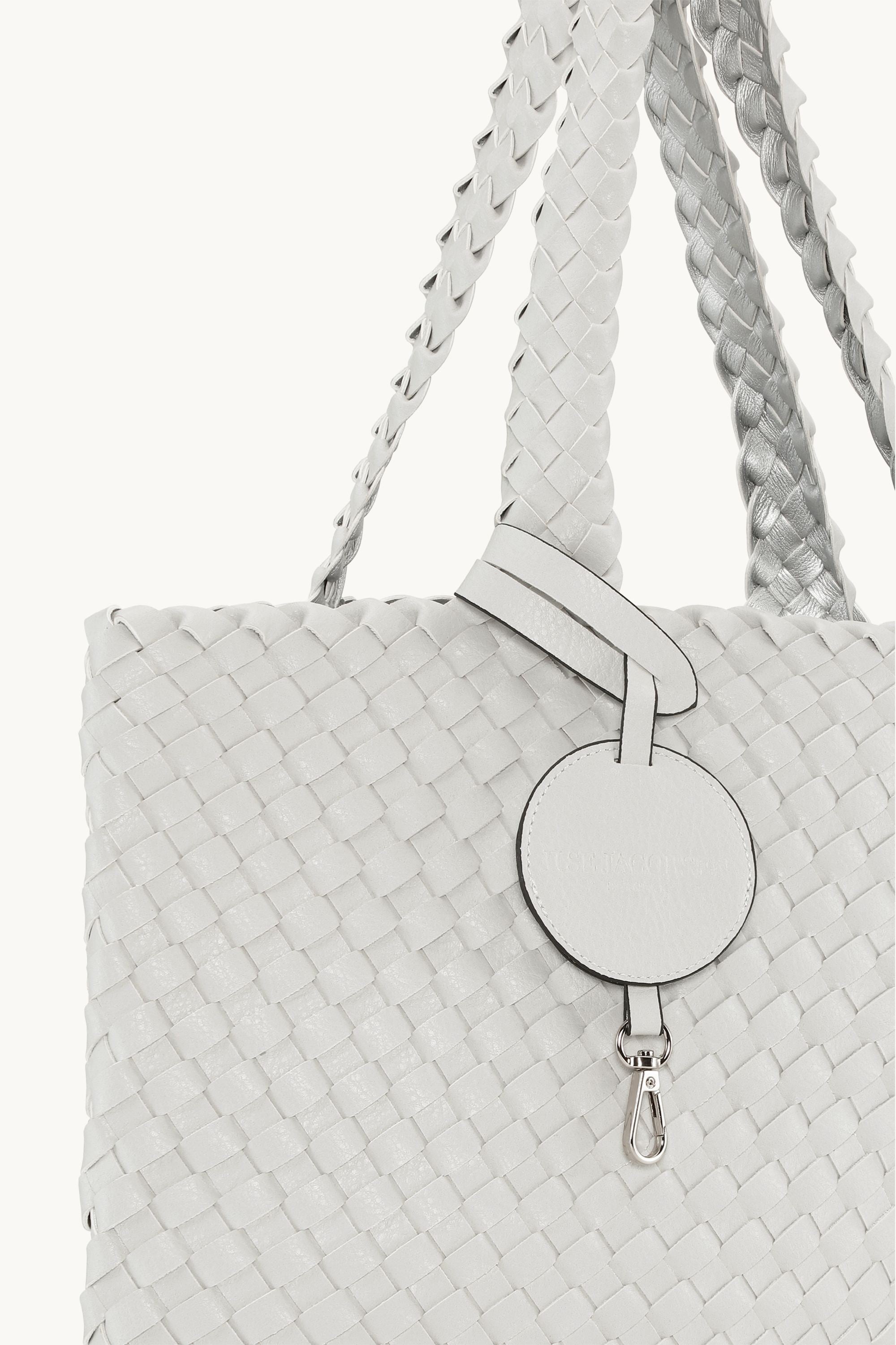 Tote Bag Braided - Moonstruck Silver