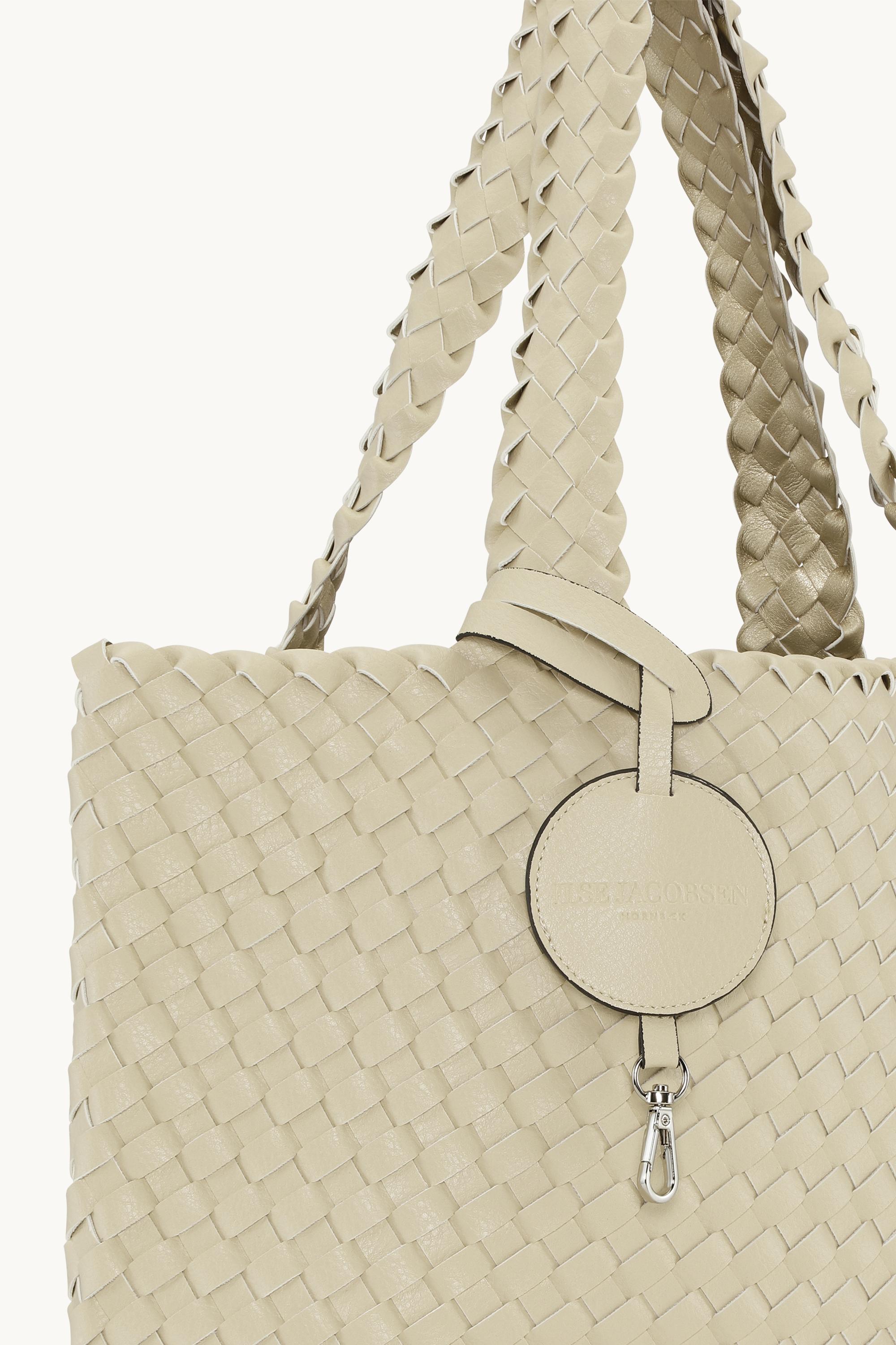 Tote Bag Braided - Ivory Platin