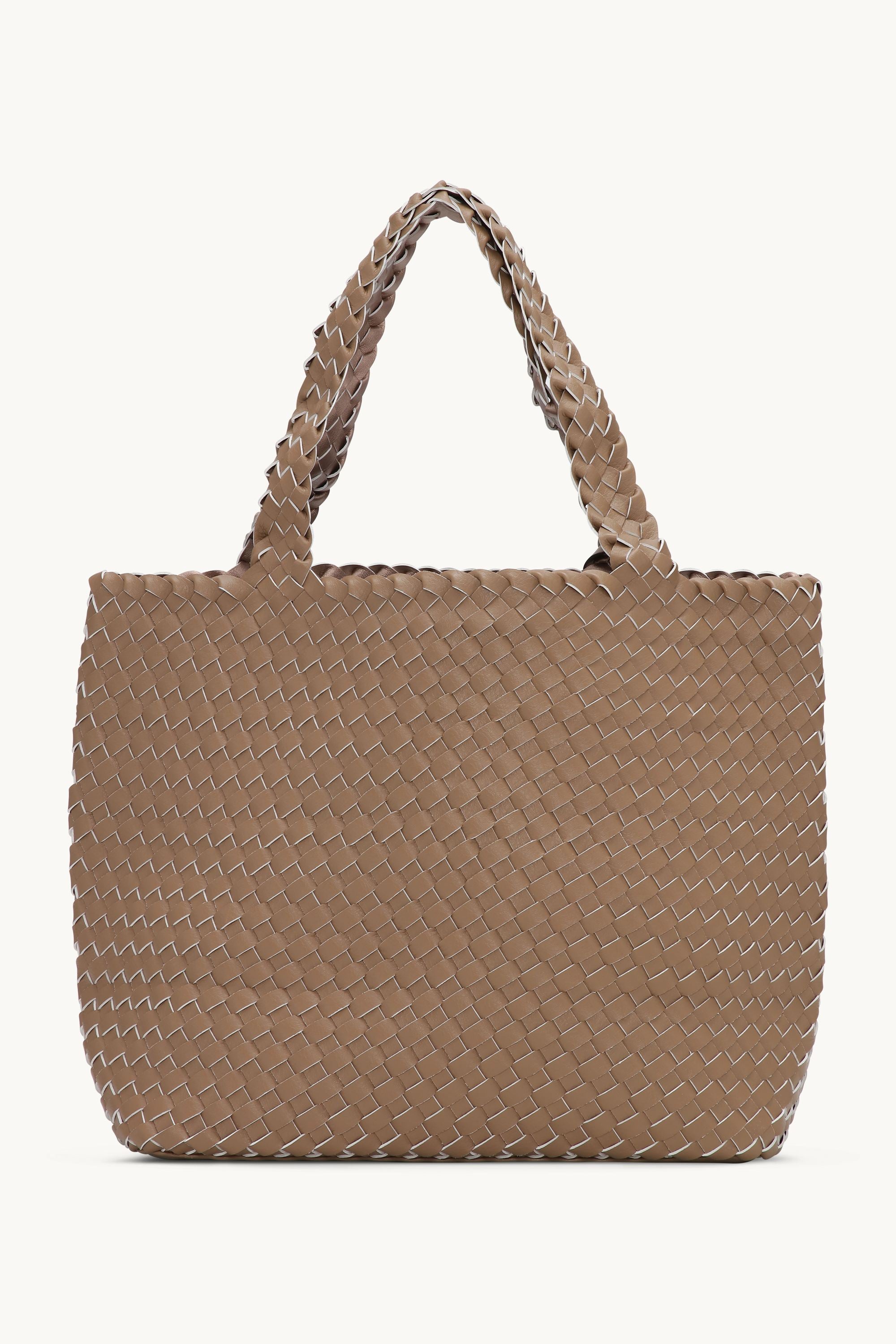 Tote Bag Tressé - Mocca Metallic Mocca
