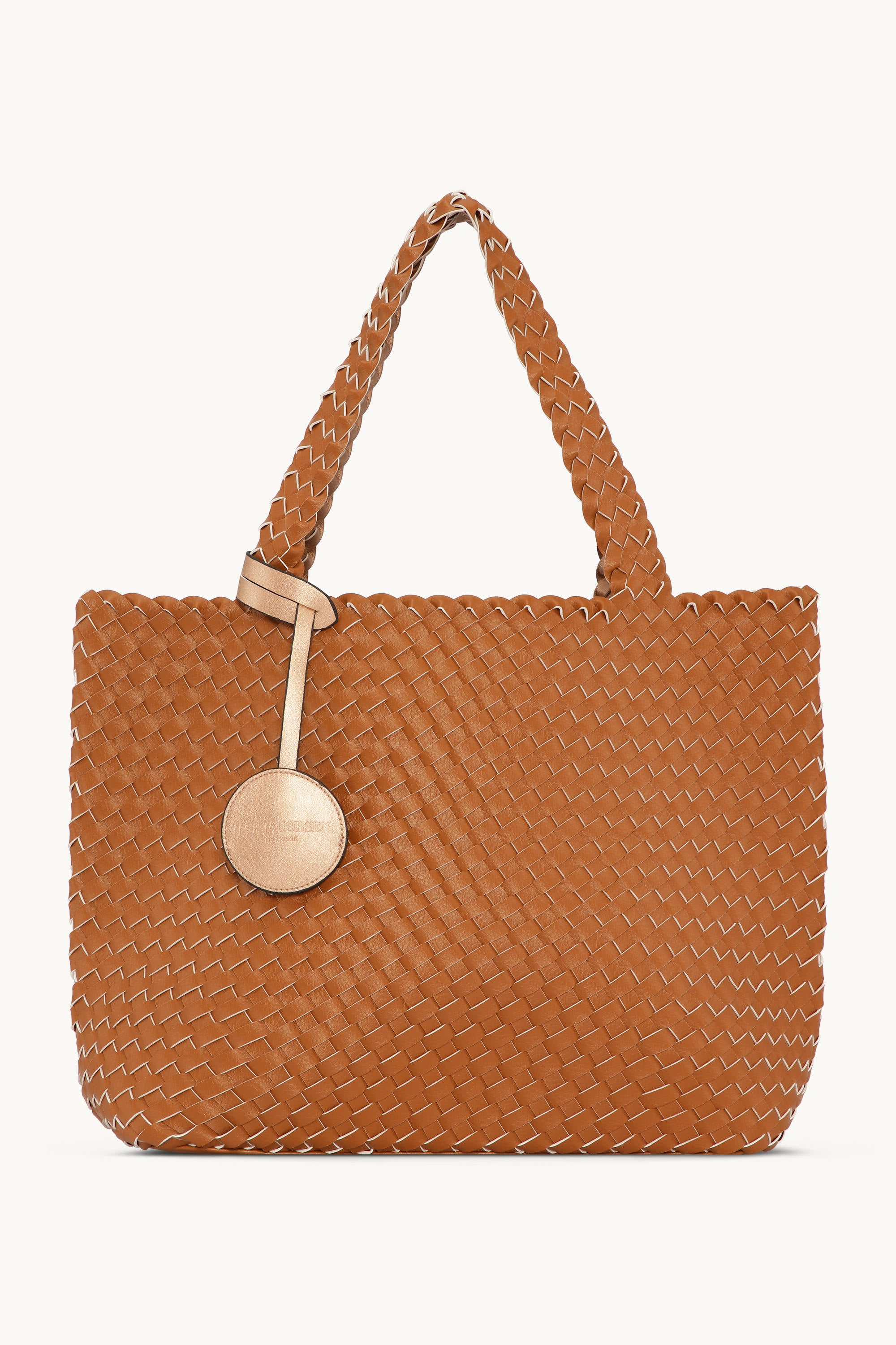Tote Bag Braided - Burnt Caramel Copper
