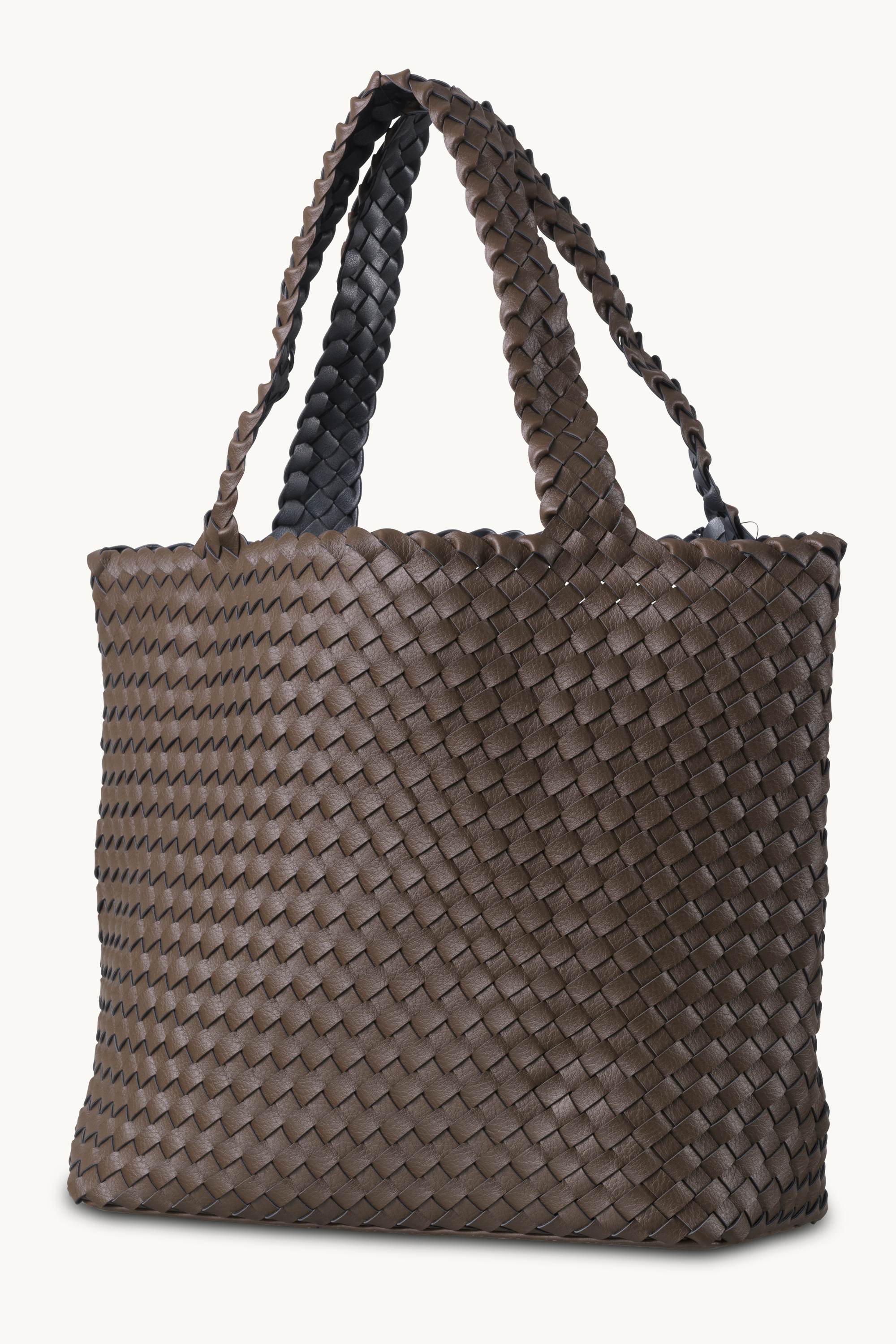 Tote Bag Braided - Nut Gun Metal