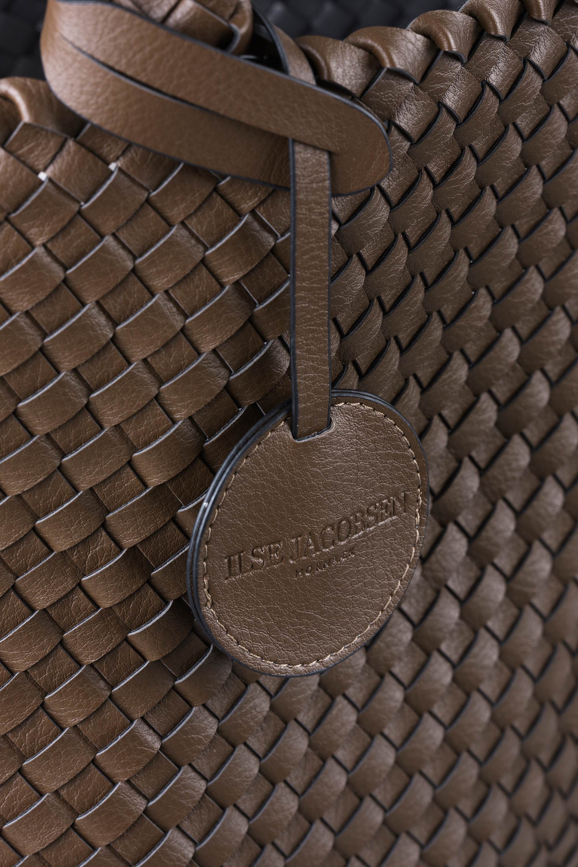 Tote Bag Braided - Nut Gun Metal