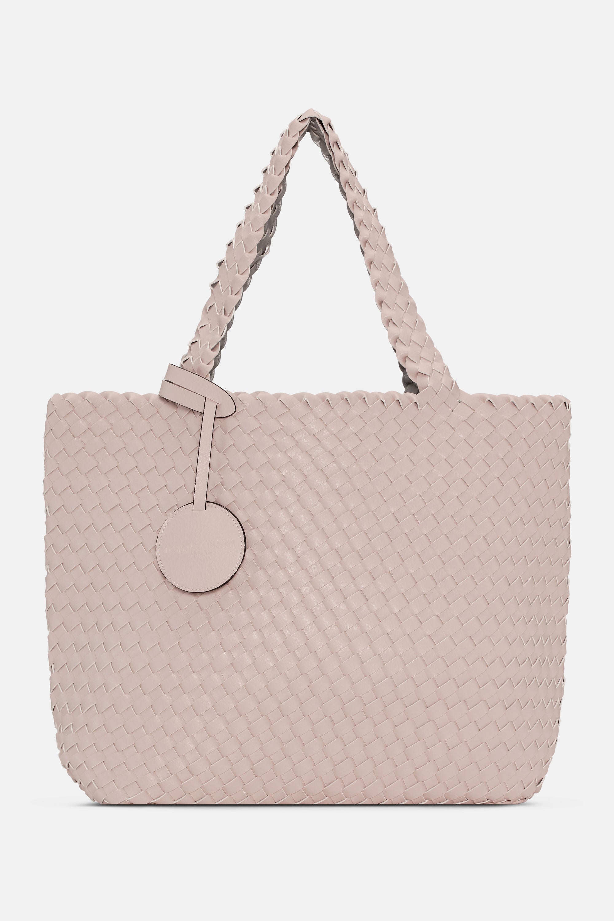 Tote Bag Braided - Rose Silver