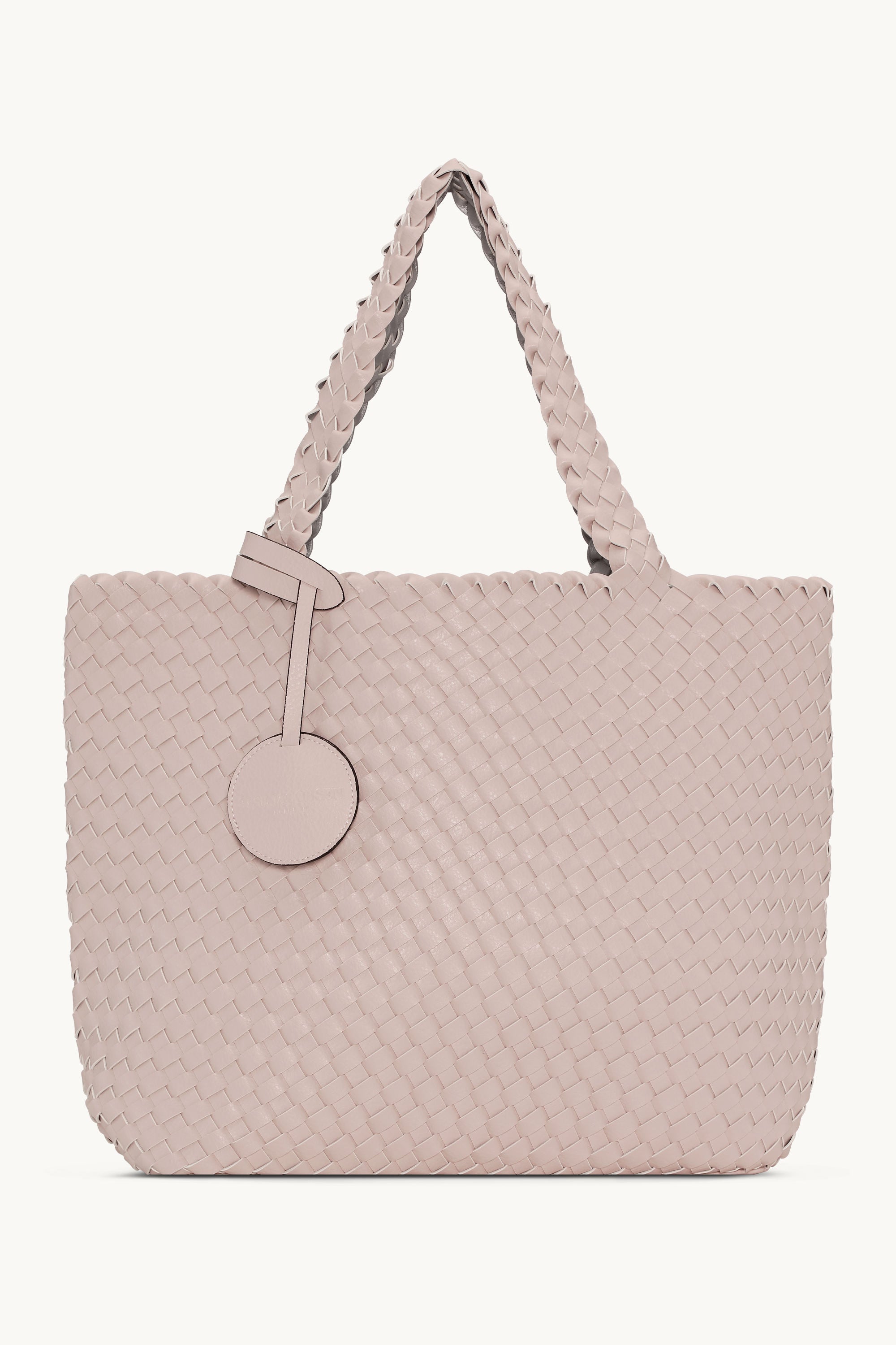 Tote Bag Braided - Rose Silver