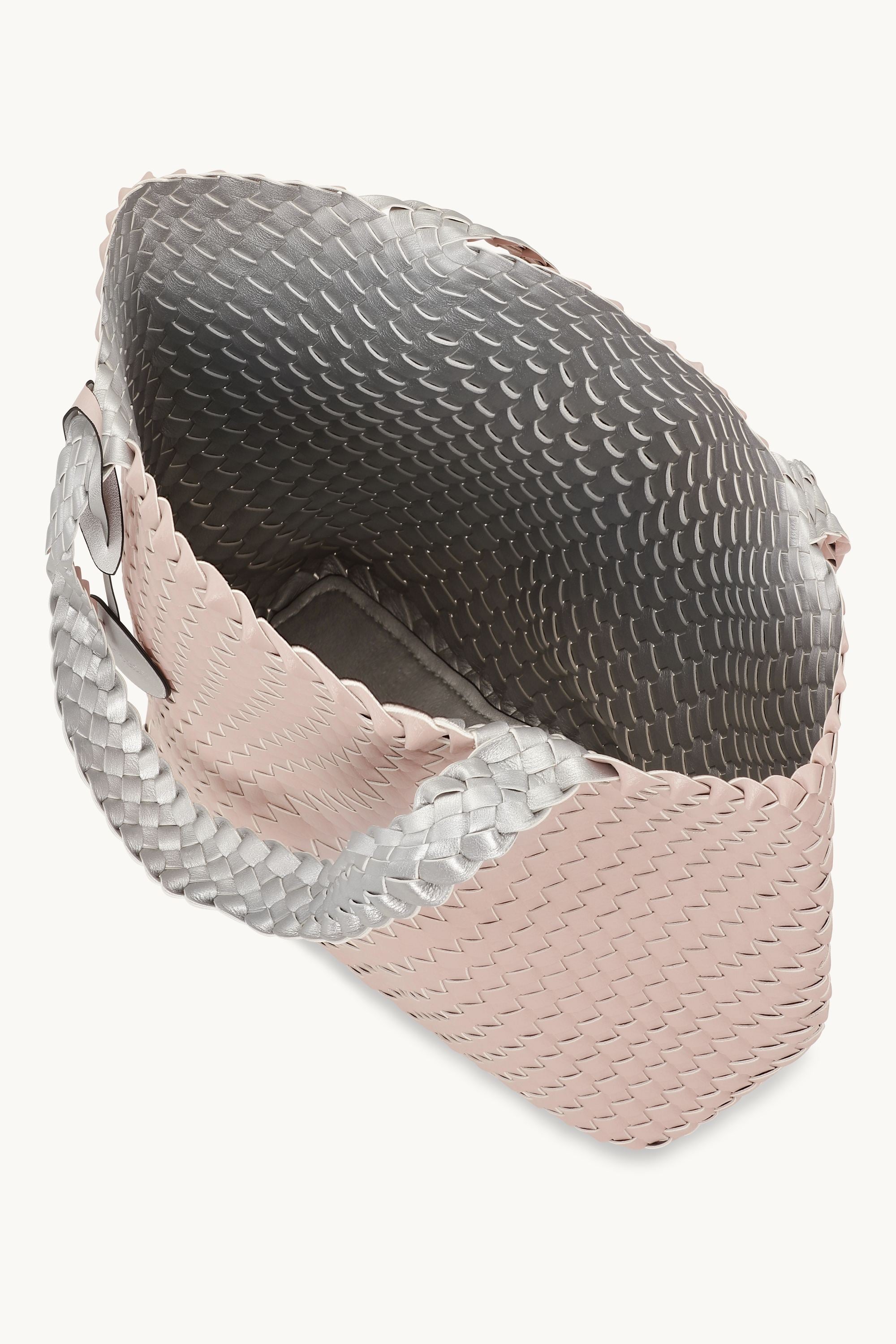 Tote Bag Braided - Rose Silver