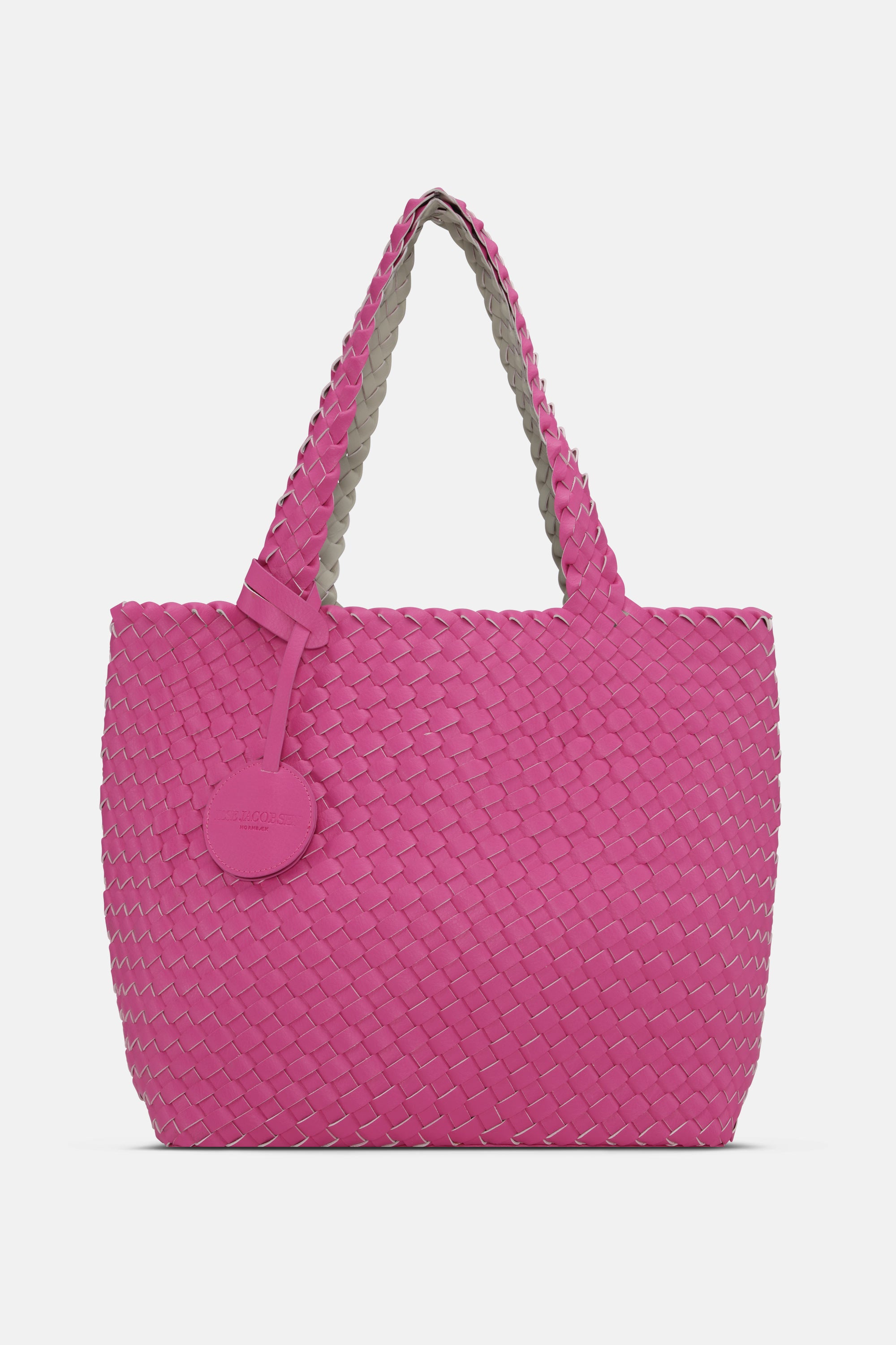 Tote Bag Braided - Azalea Pink Sand
