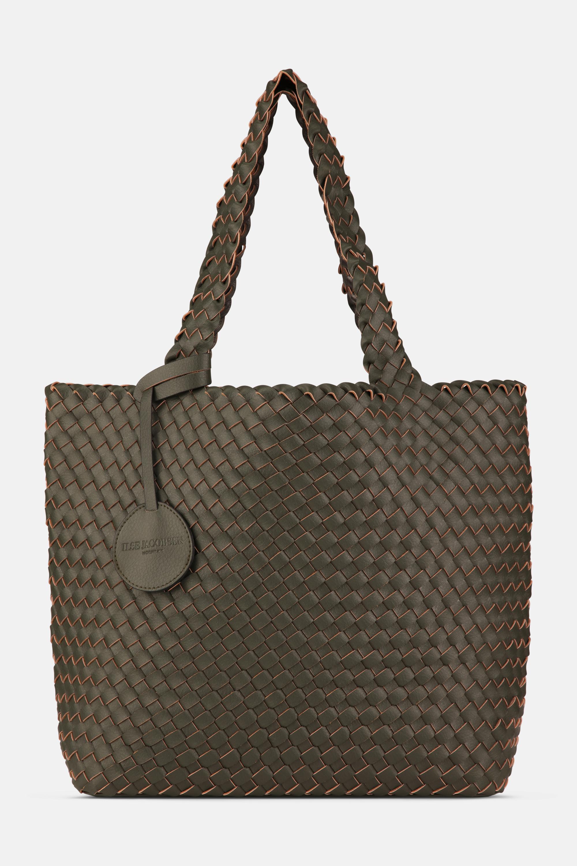 Tote Bag Tressé - Army Gun Metal