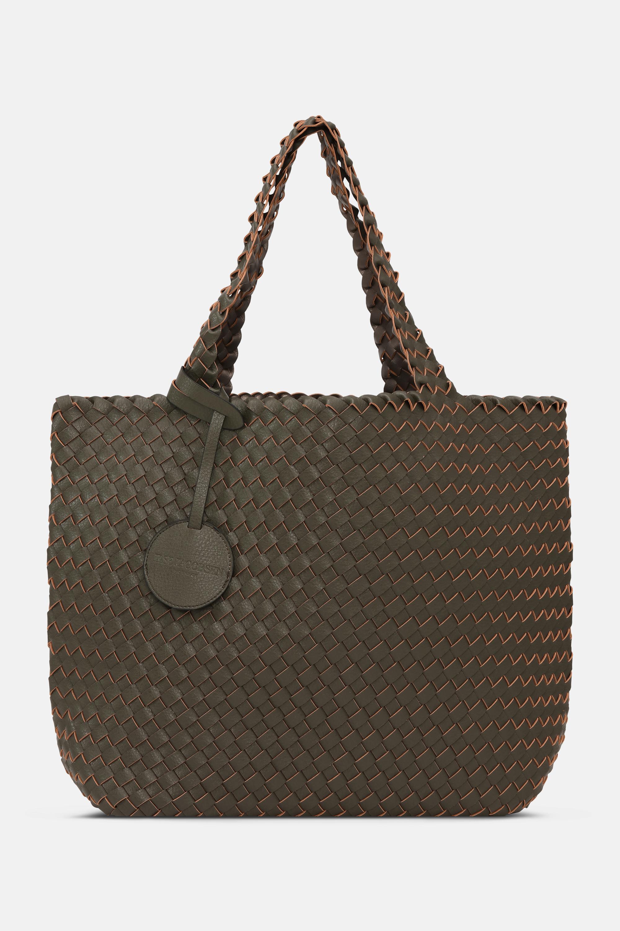 Tote Bag Tressé - Army Gun Metal