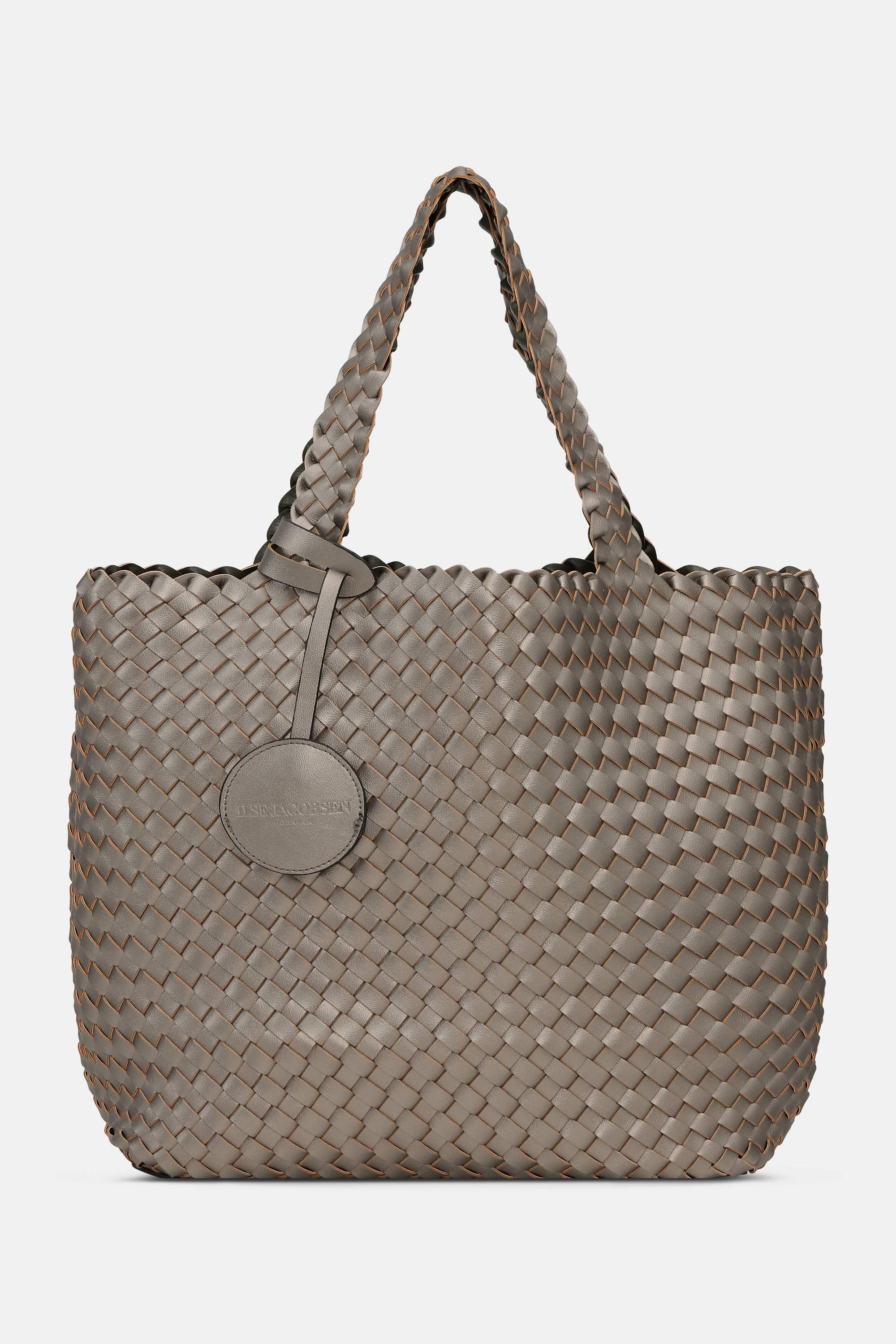 Tote Bag Tressé - Army Gun Metal