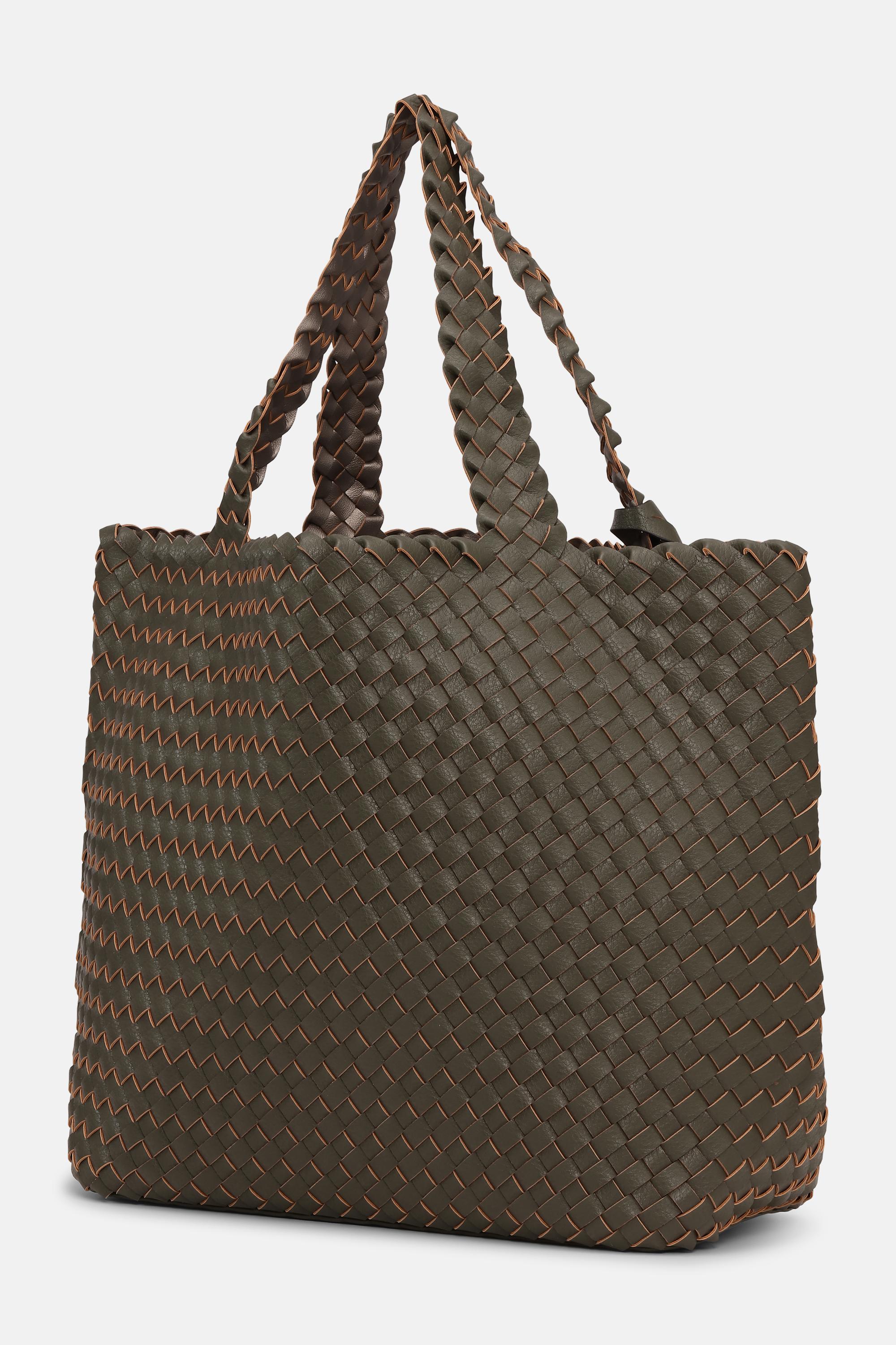 Tote Bag Tressé - Army Gun Metal