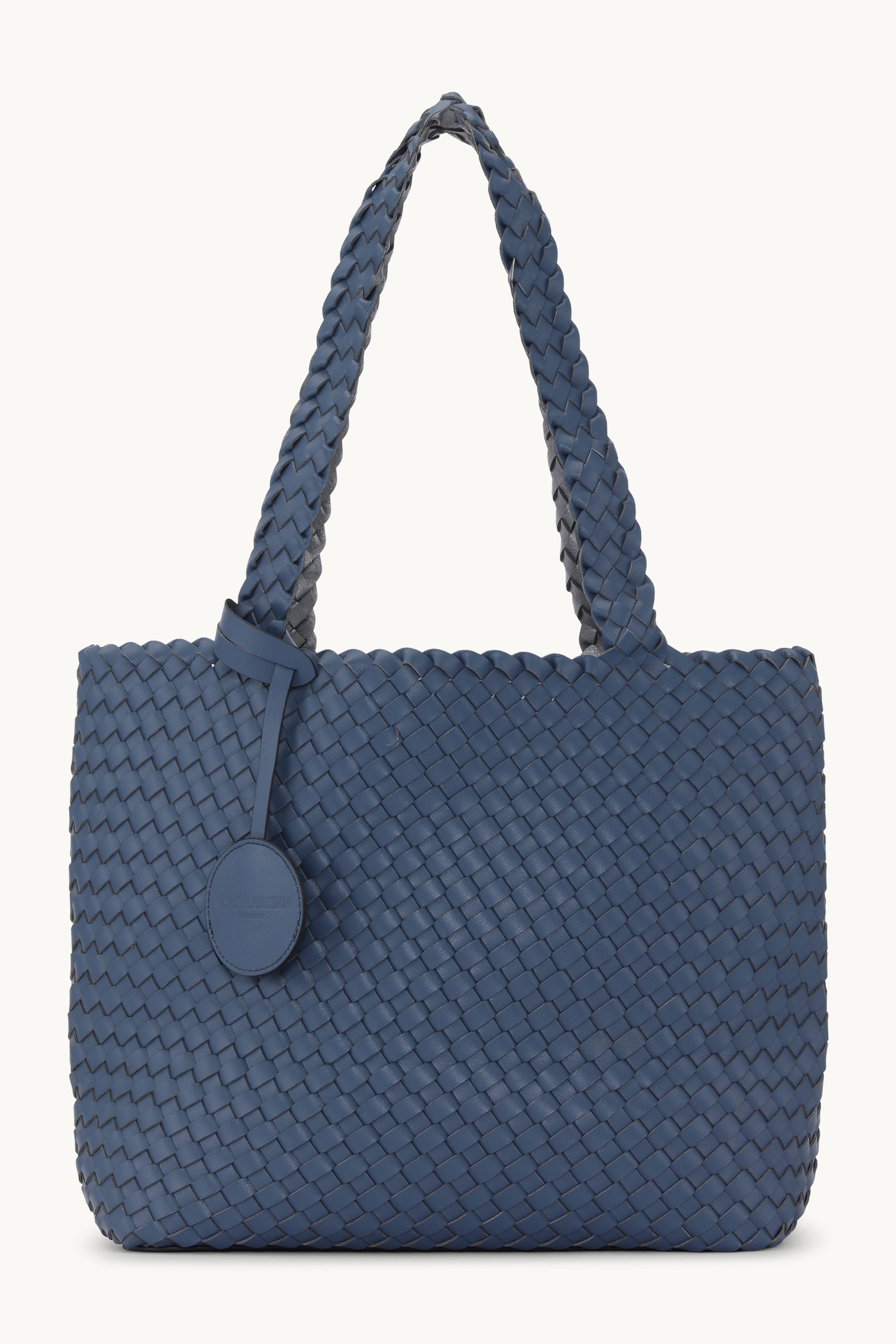 Tote Bag Braided - Orion Blue Antique Silver
