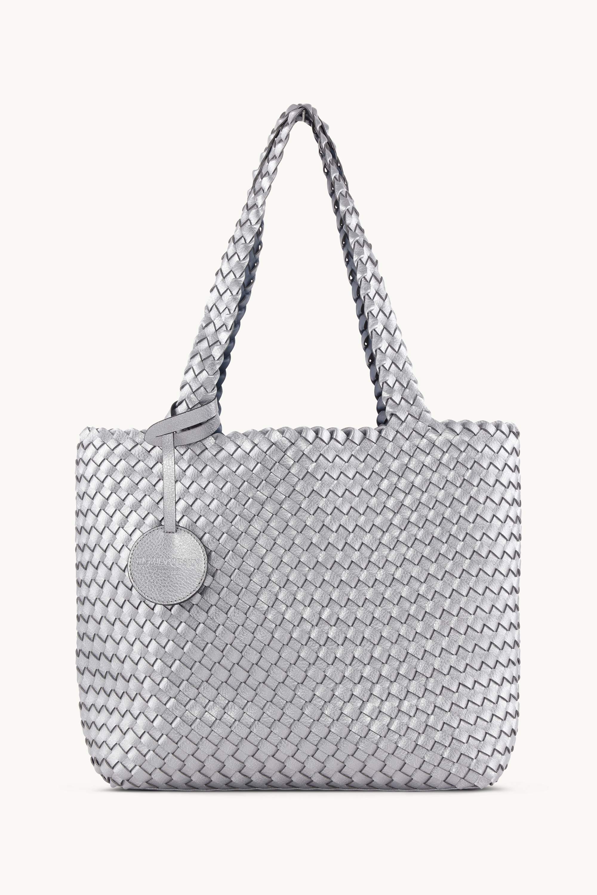 Tote Bag Braided - Orion Blue Antique Silver