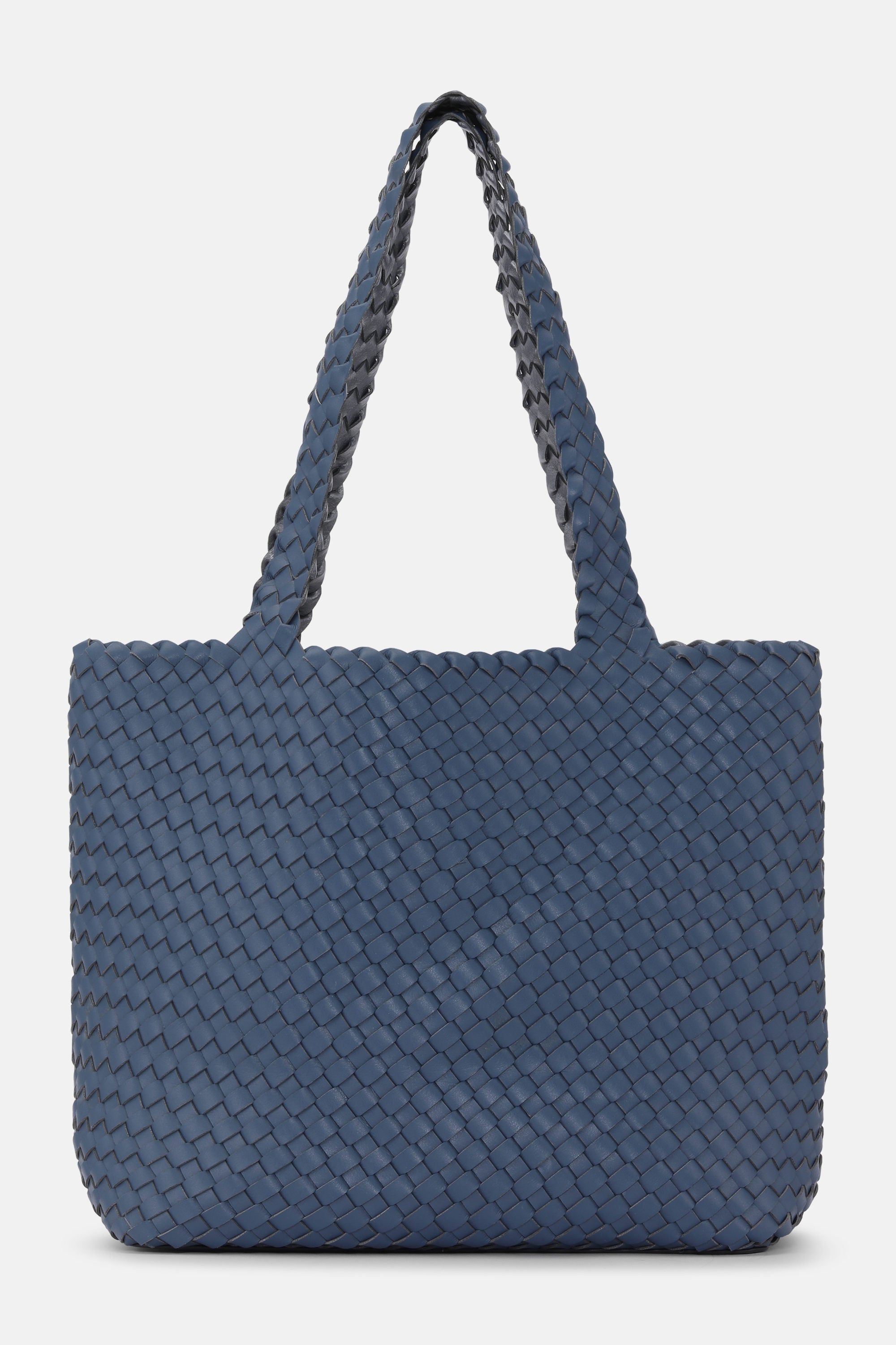Tote Bag Braided - Orion Blue Antique Silver