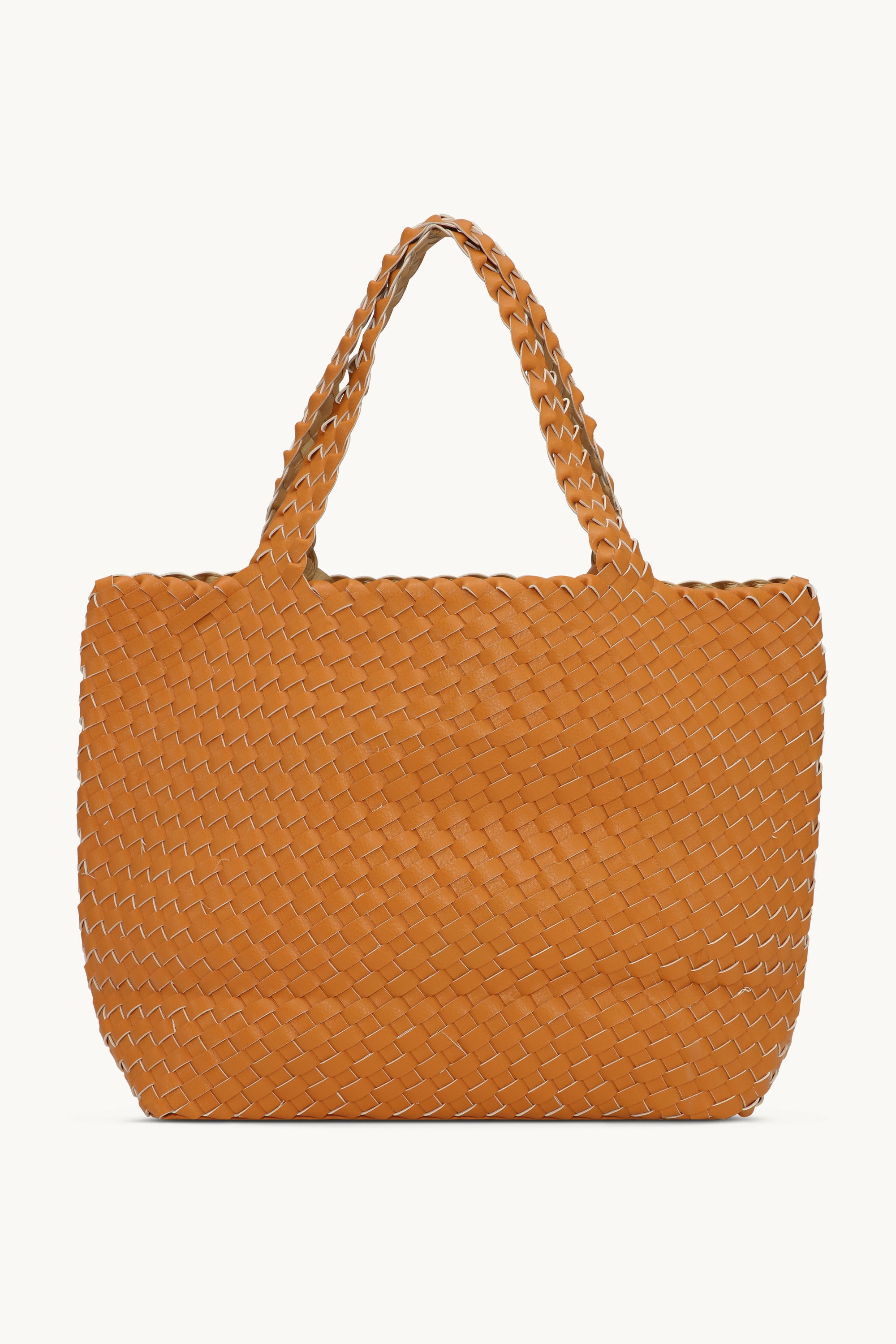 Tote Bag Braided - Golden Nugget Golden Nugget Metallic