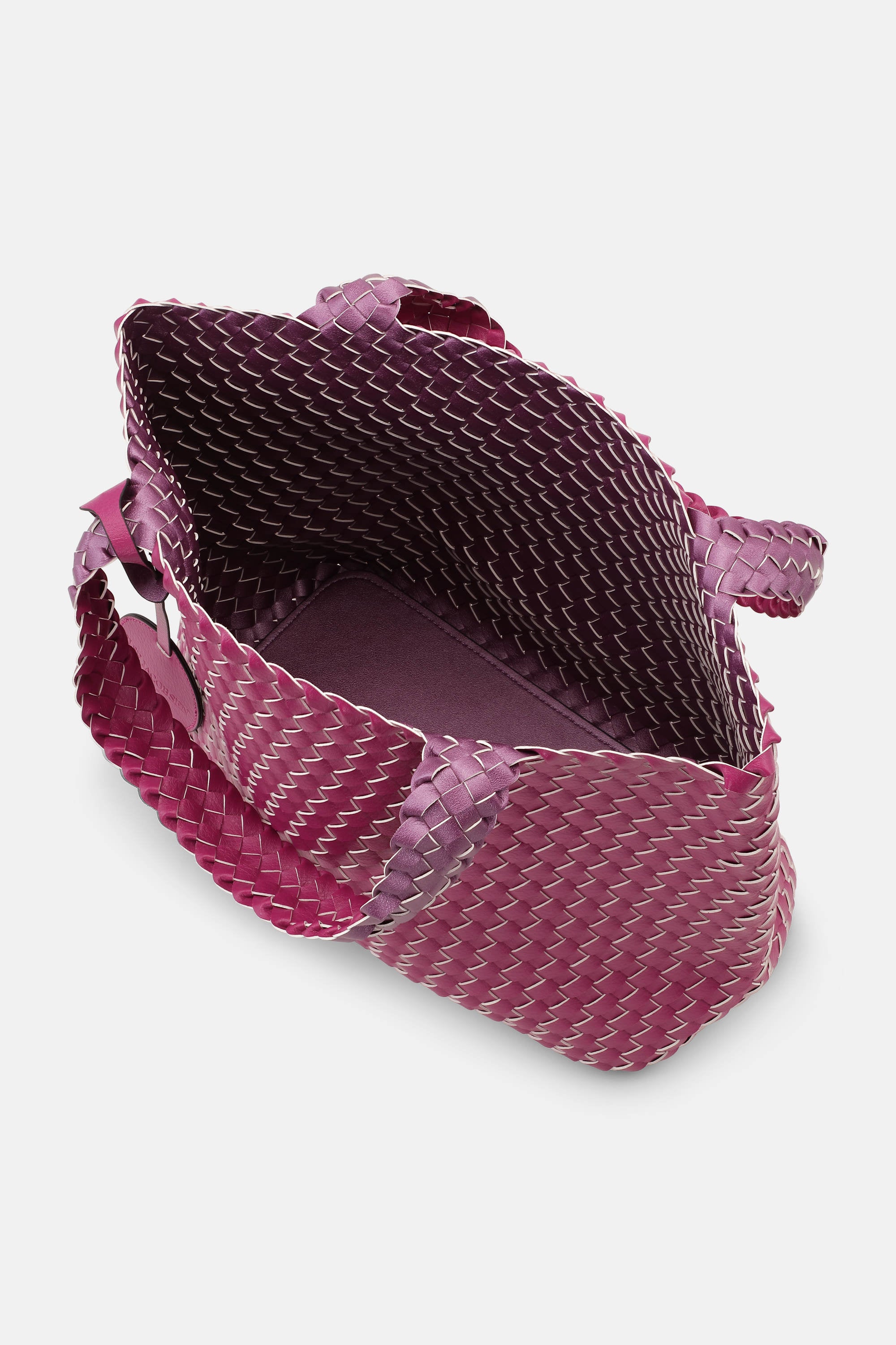 Tote Bag Tressé - Magenta Haze Magenta Haze Metallic