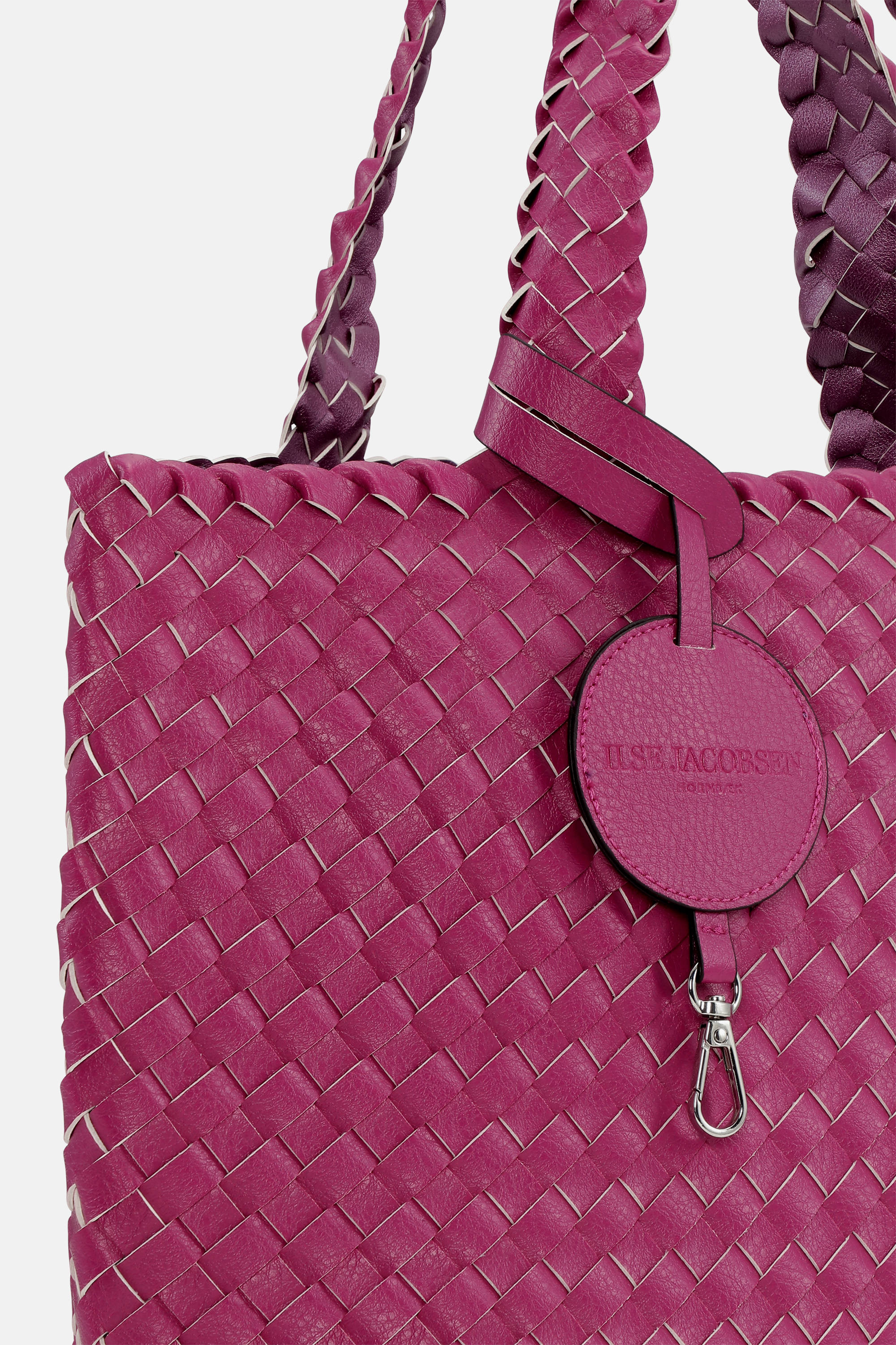 Tote Bag Tressé - Magenta Haze Magenta Haze Metallic