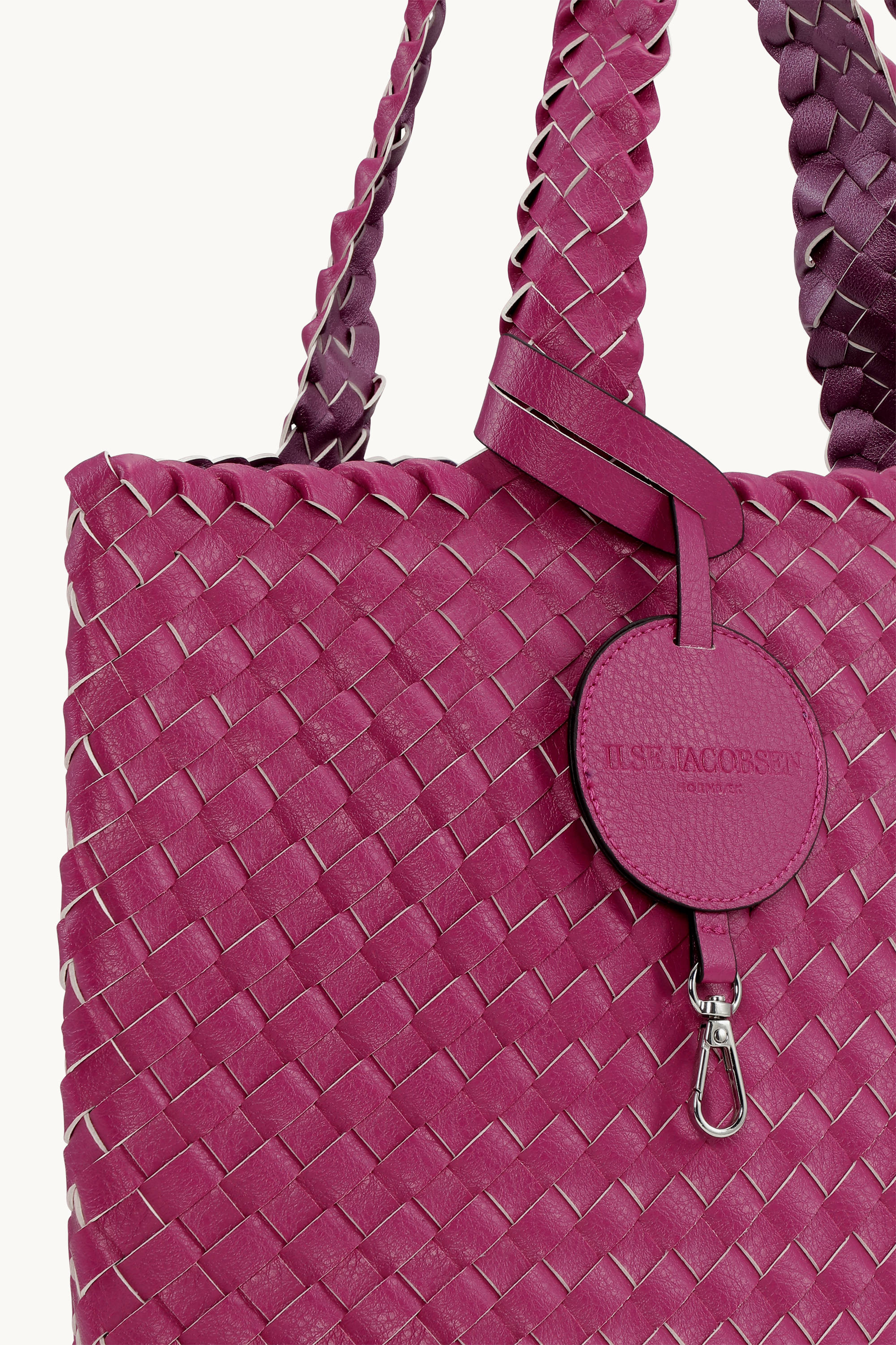 Tote Bag Braided - Magenta Haze Magenta Haze Metallic