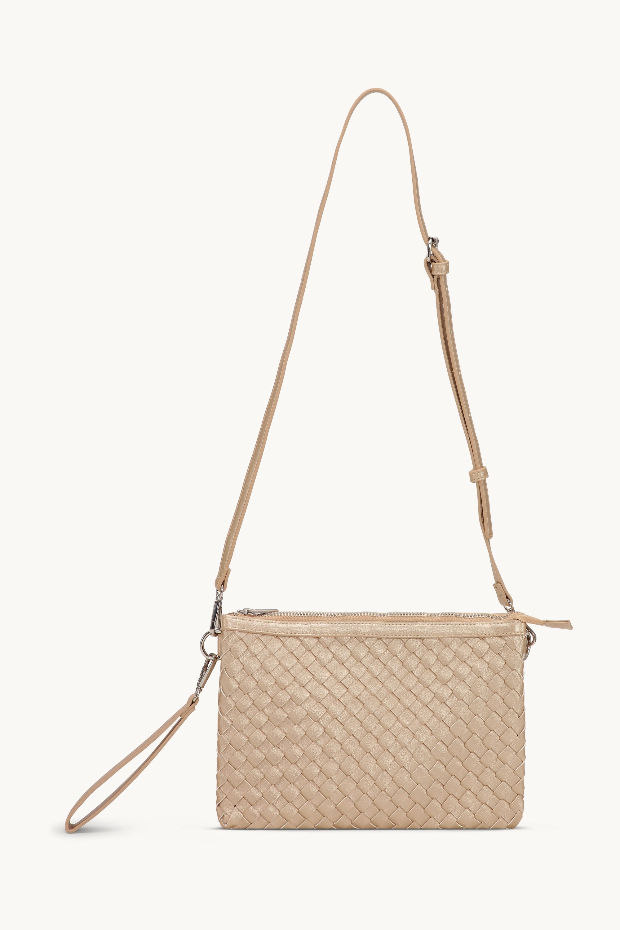 Crossbody Bag - Platin