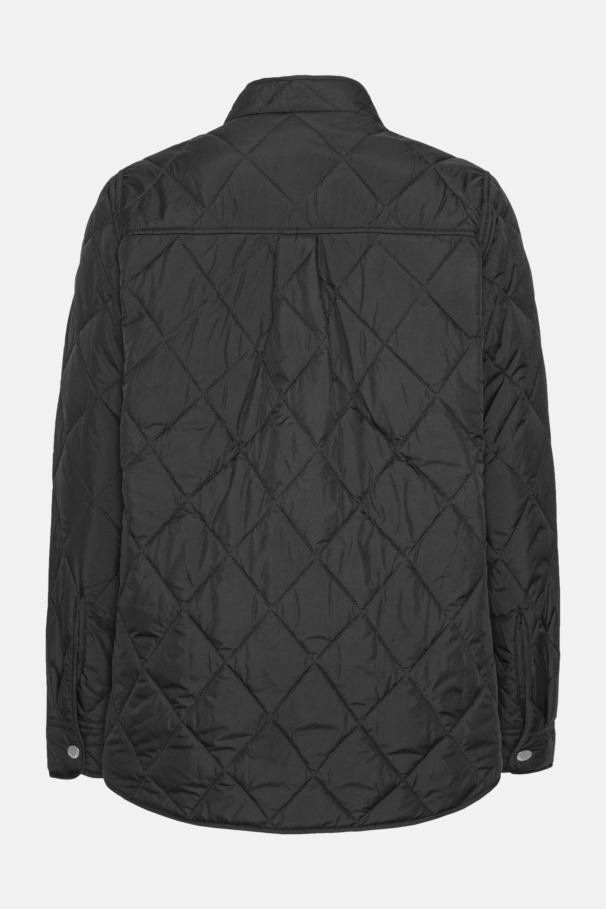 Quilted Shirt Jacket - Dark Indigo