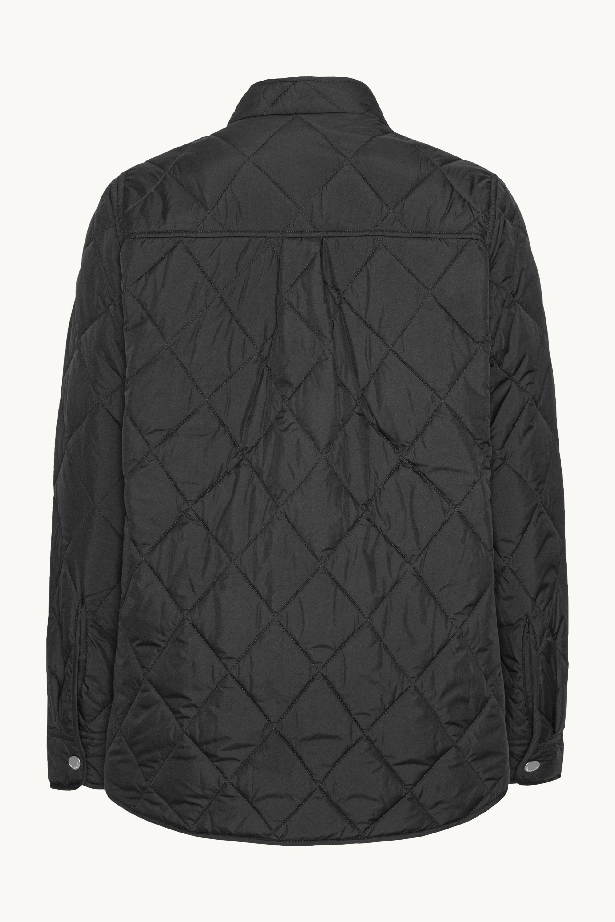 Quilted Shirt Jacket - Dark Indigo