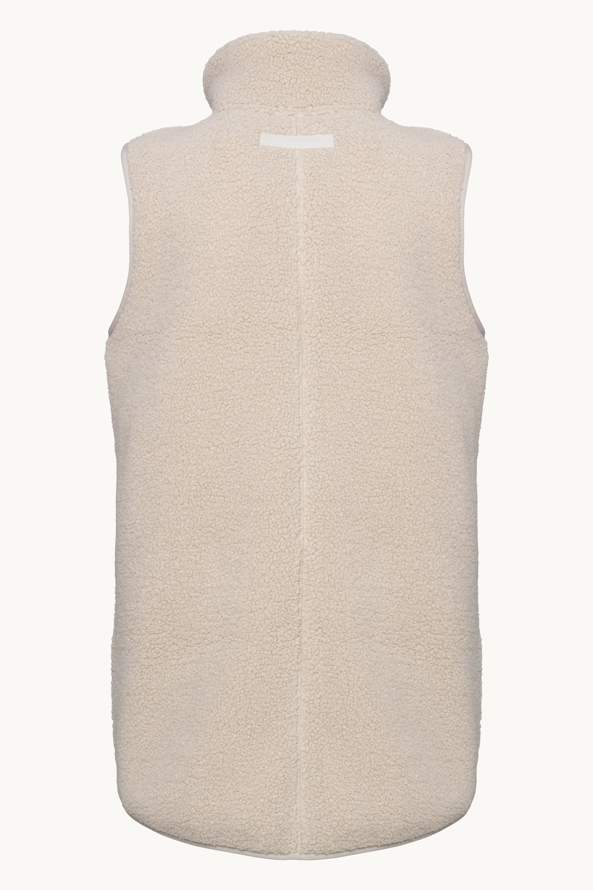 Long Pile Vest with Zipper - Kit