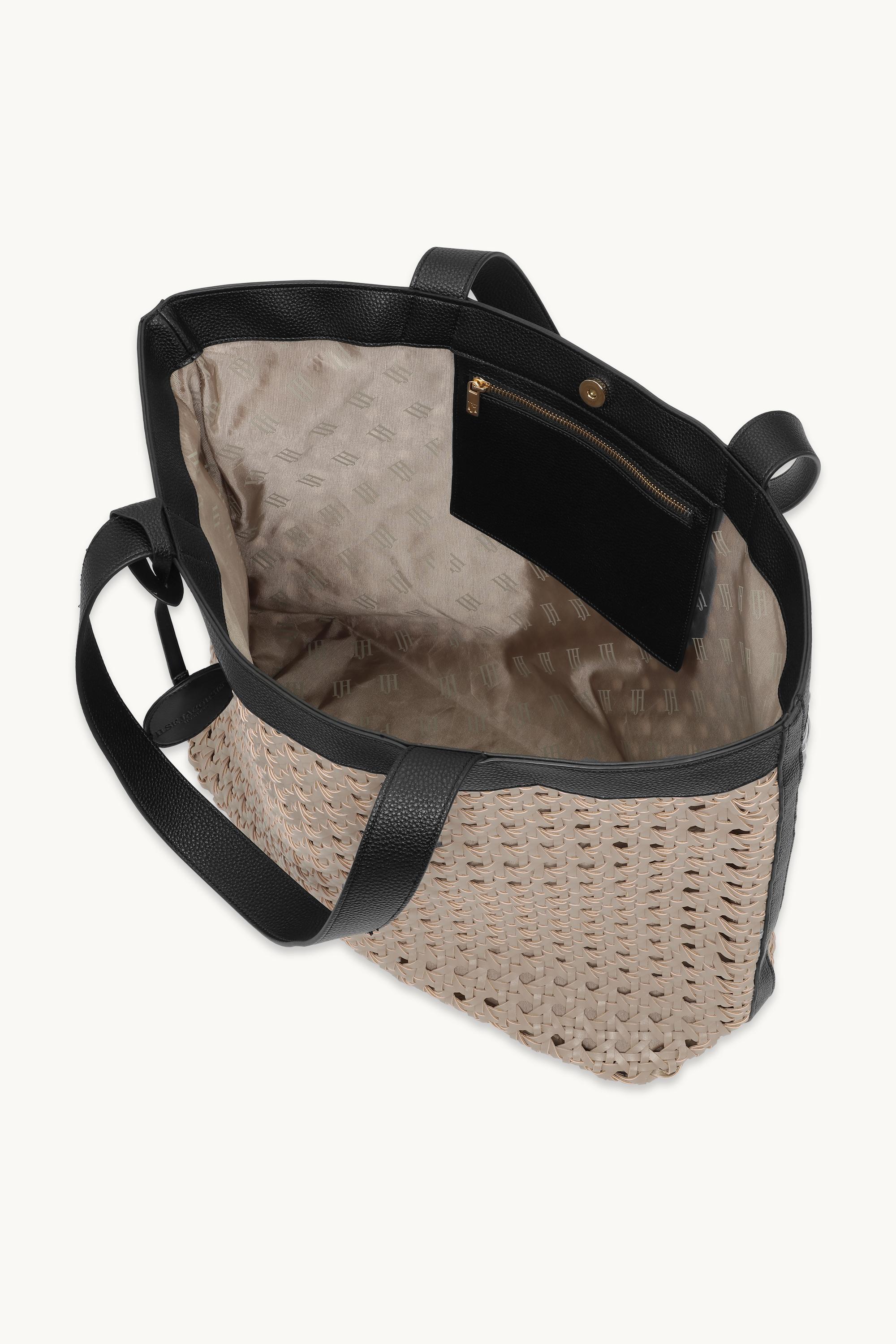 Grand Beach Bag - Sand Pile Black