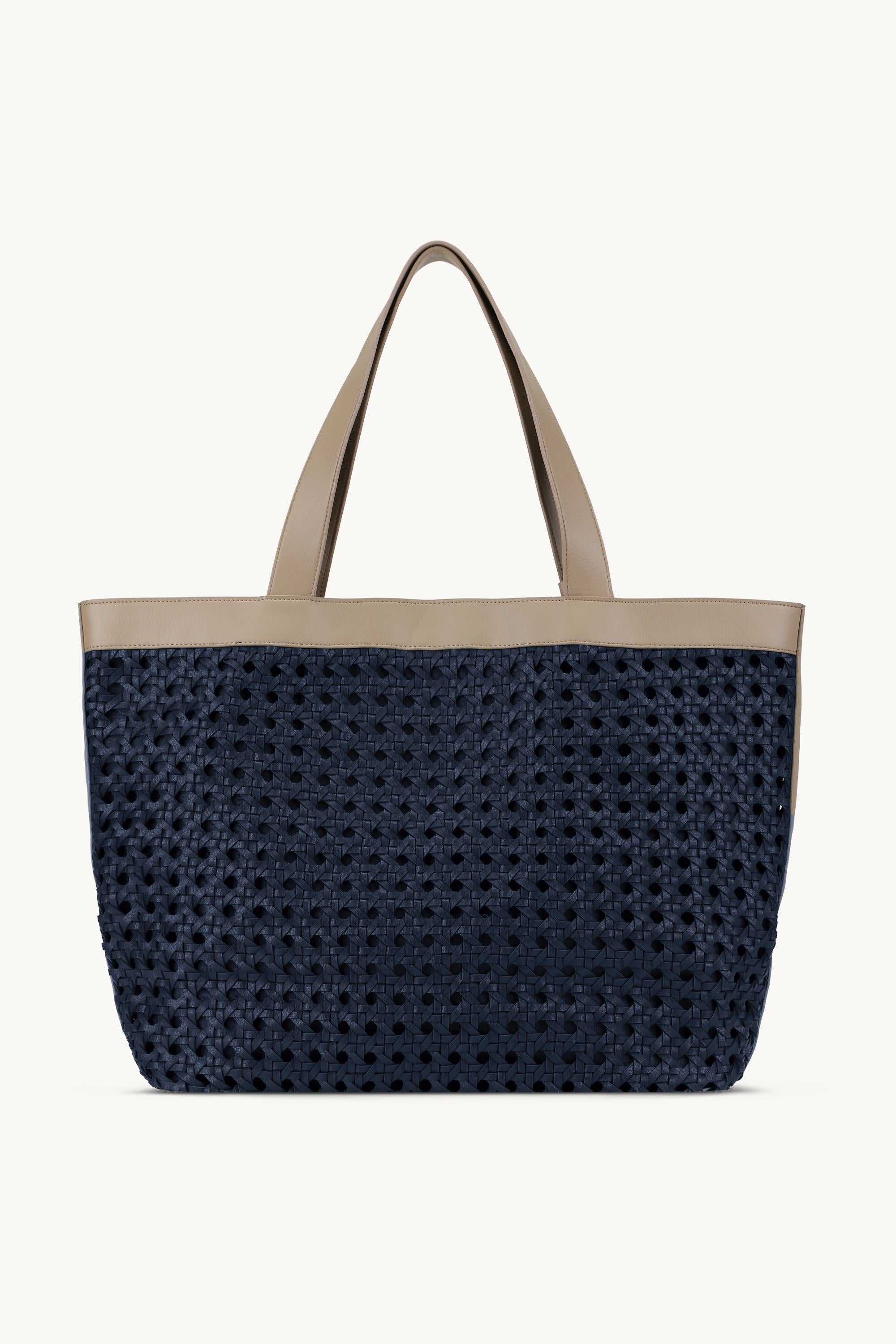 Grand Beach Bag - Dark Indigo Sand Pile