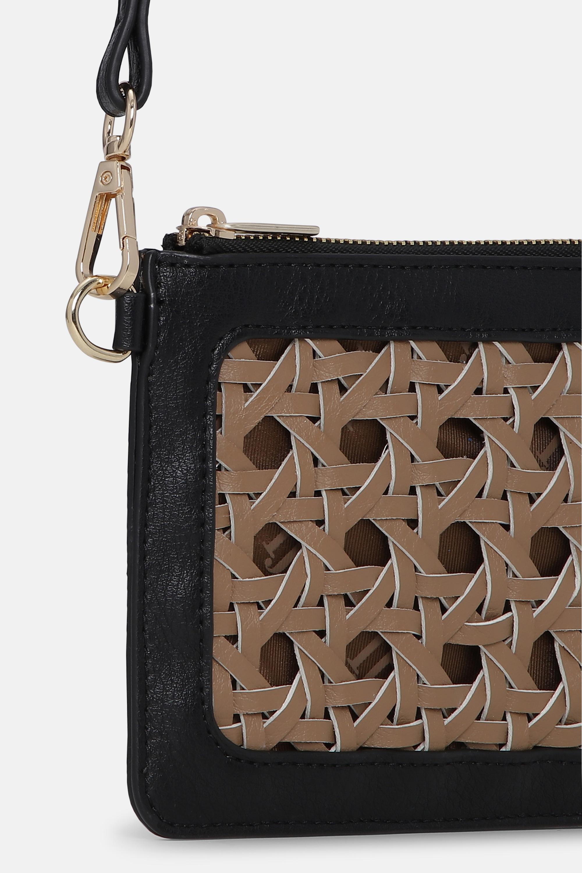 Braided Wallet - Mocca Black