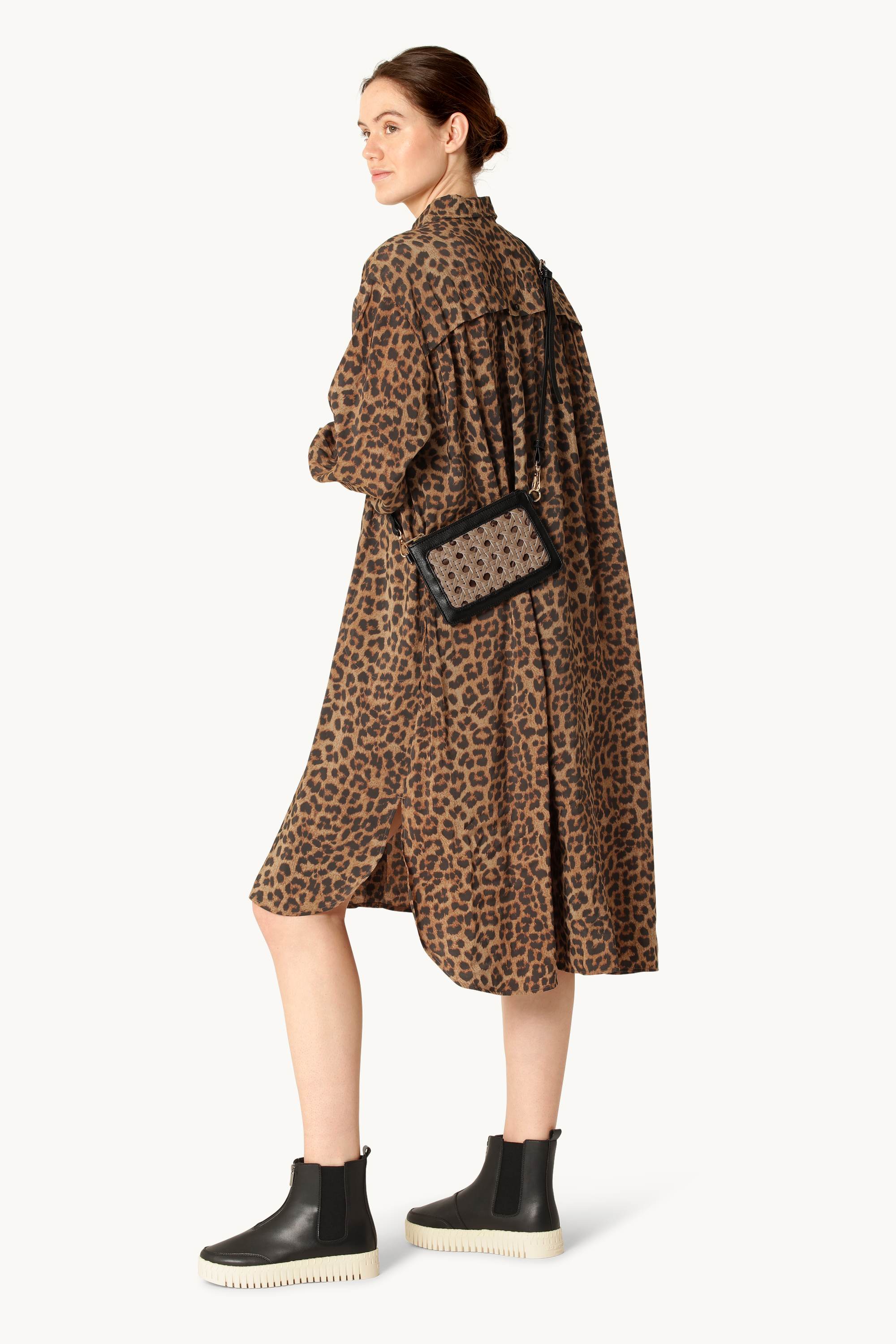 Braided Wallet - Mocca Black