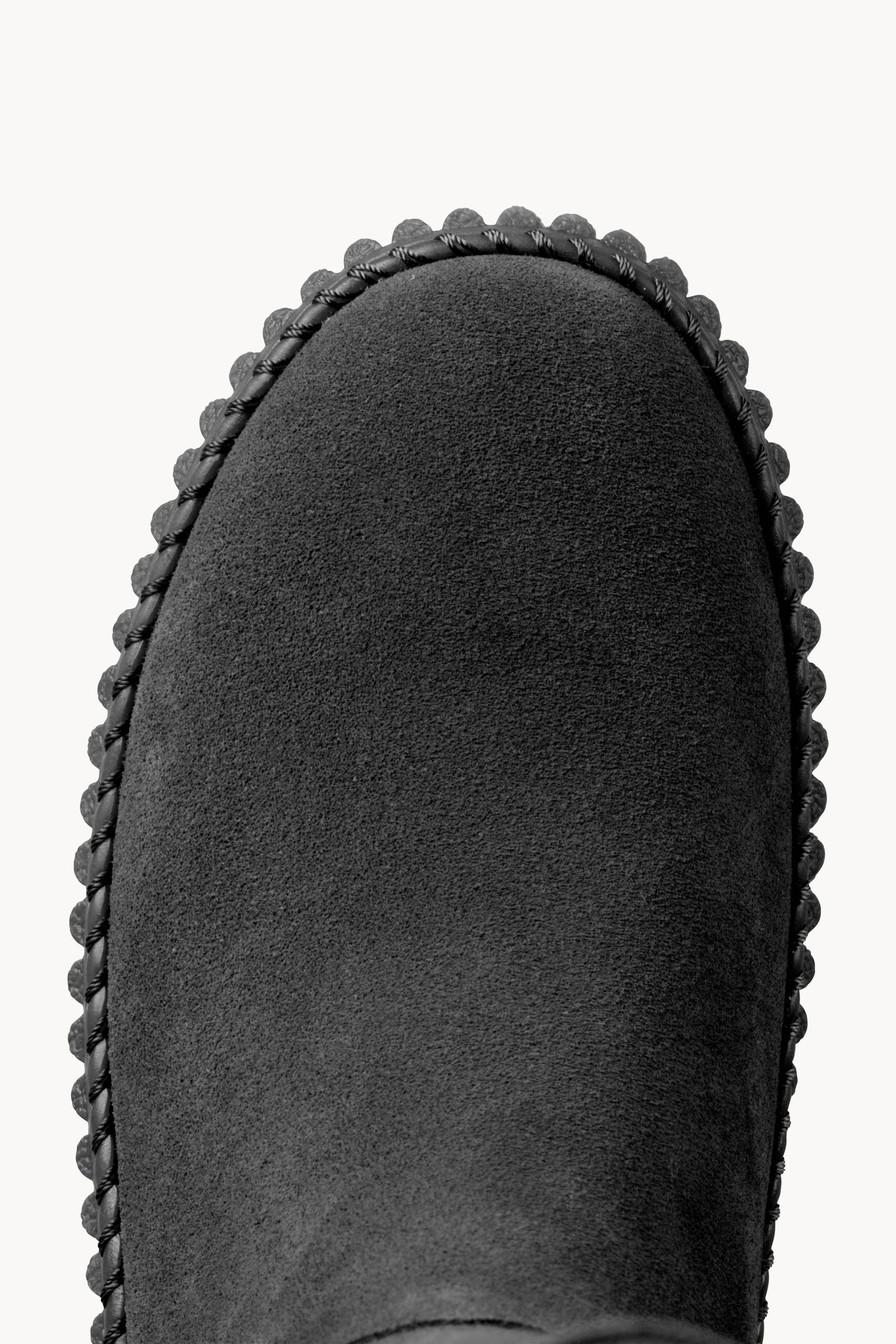 Tall Boots With Elastic - Black Black