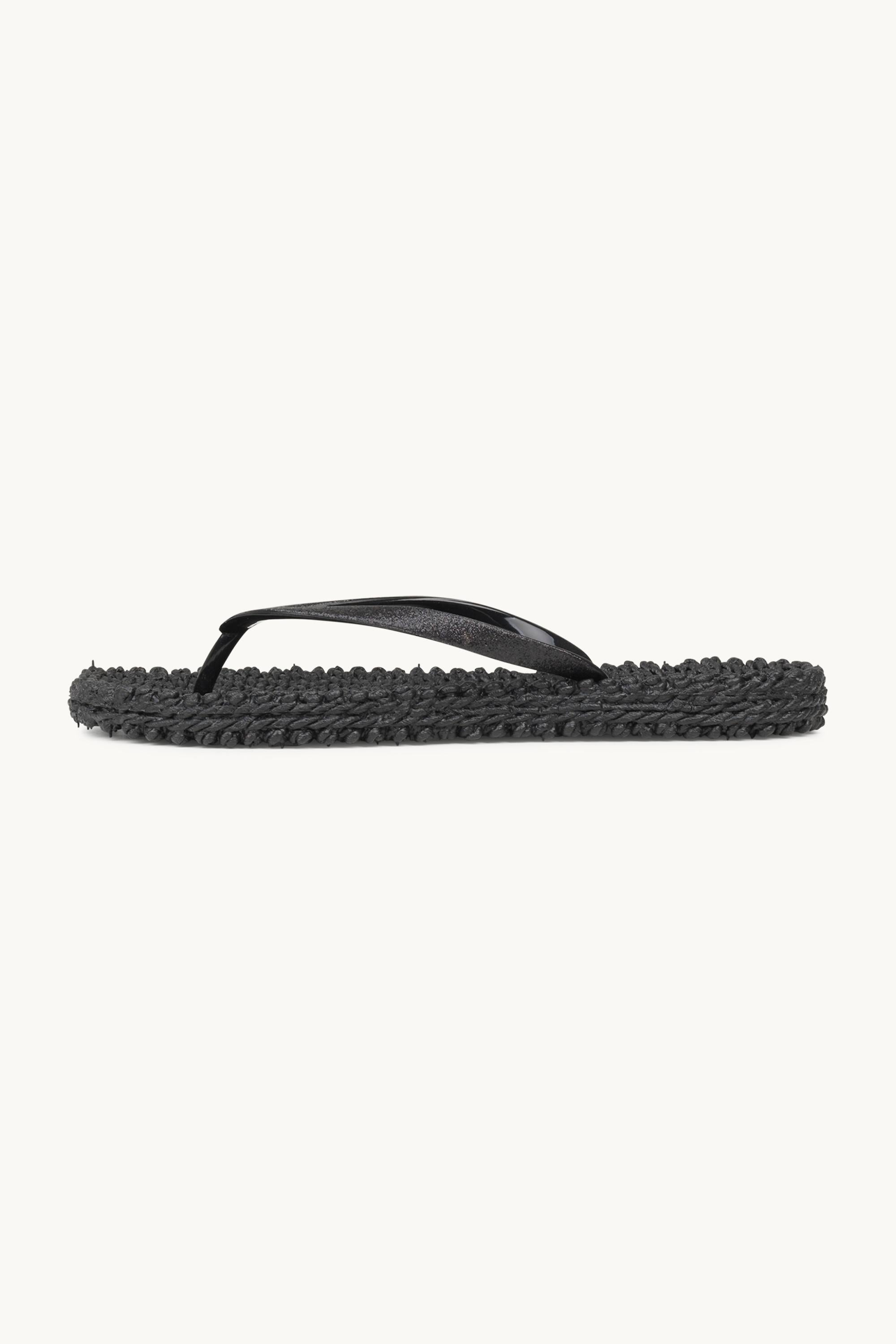 Tongs Glitter - Black