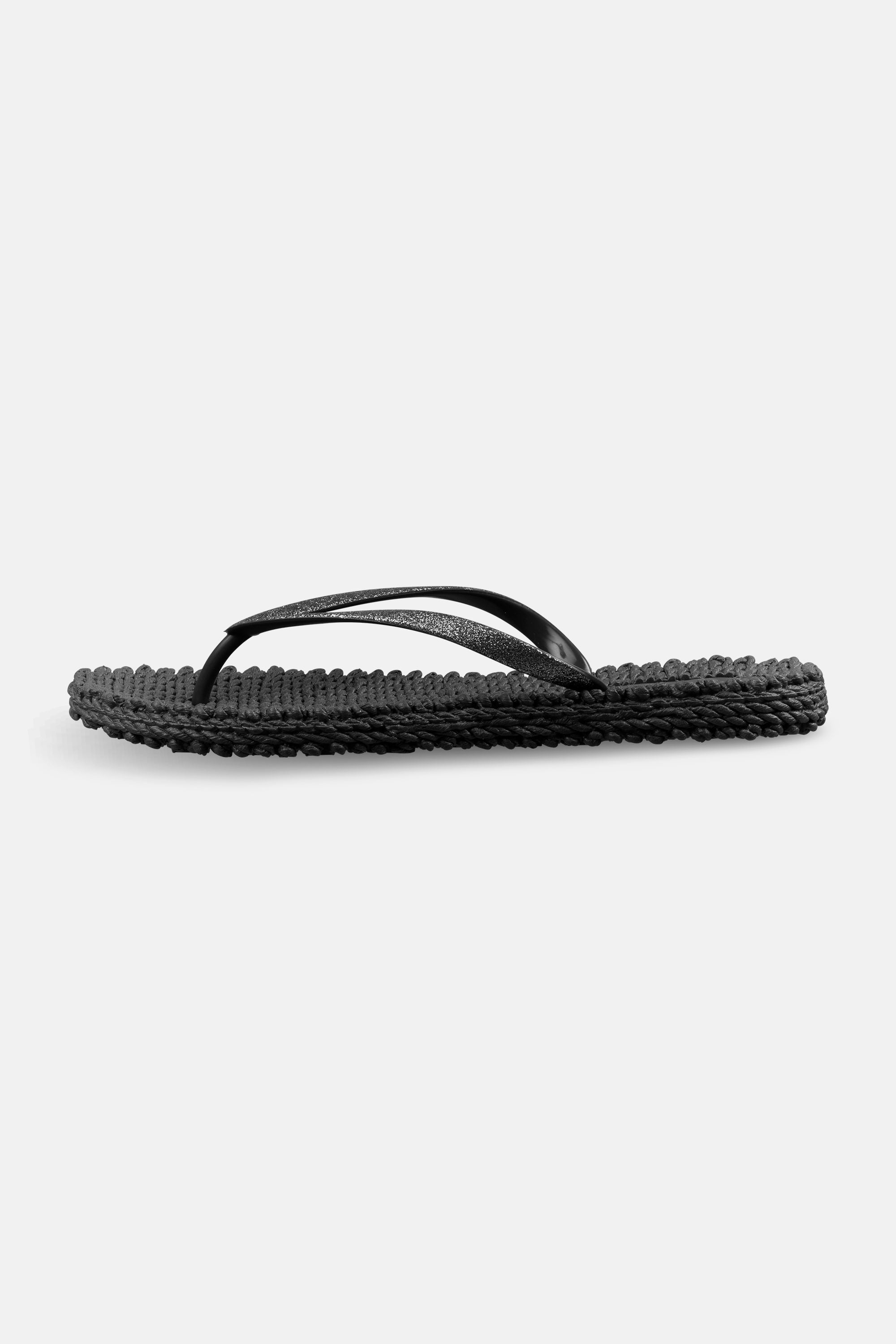 Tongs Glitter - Black