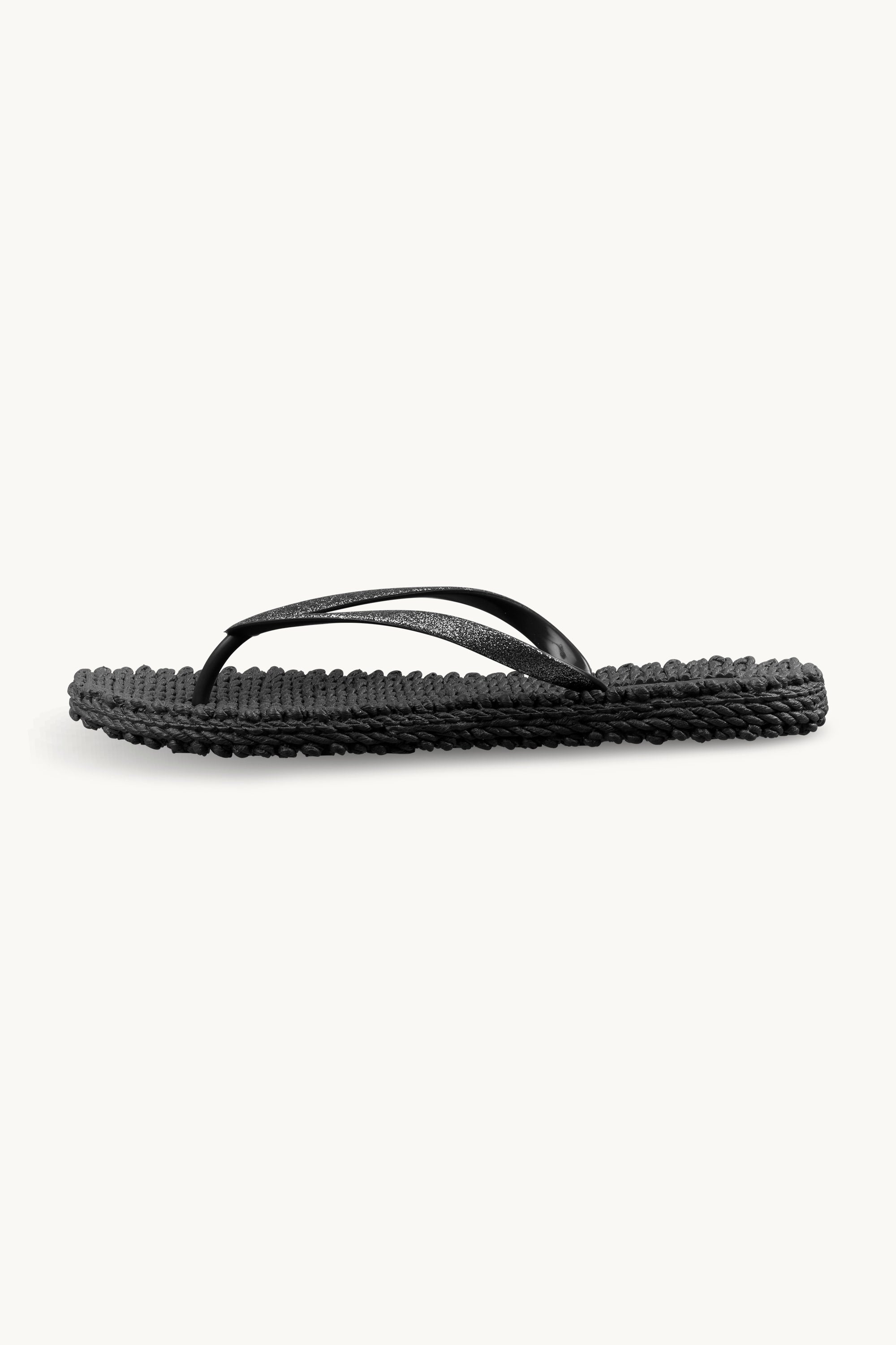 Tongs Glitter - Black