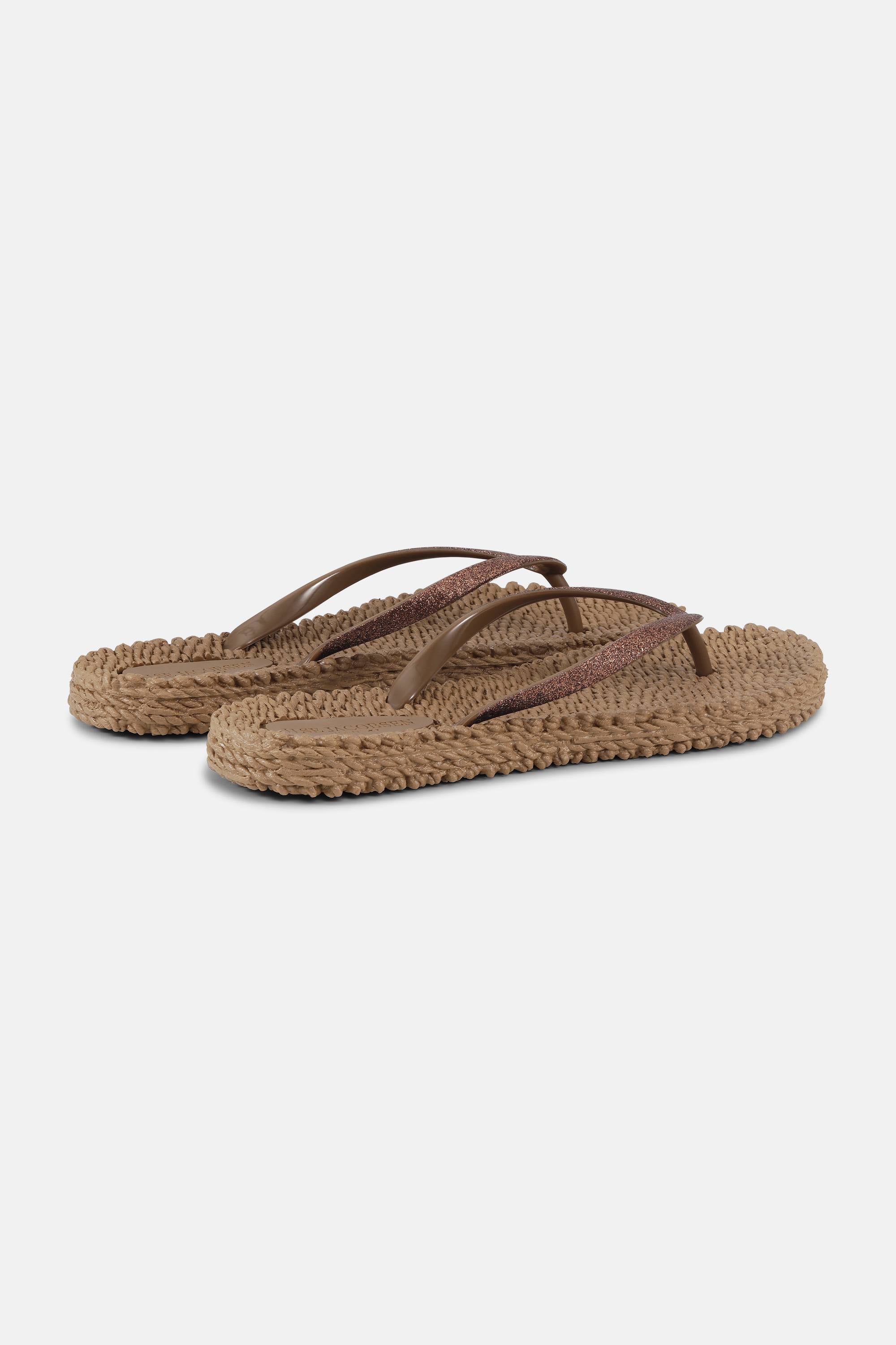 Flip-flops Glitter - Mocca